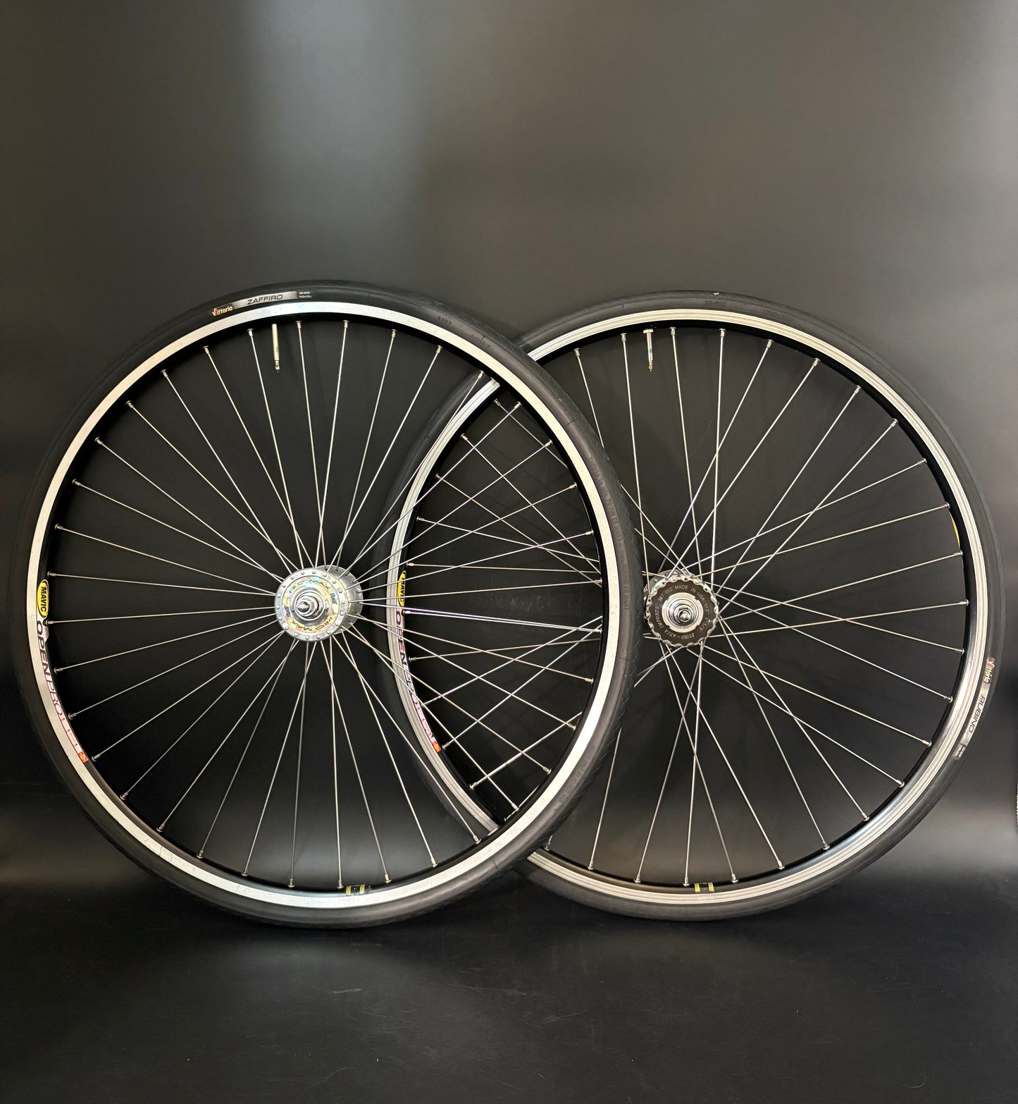 Mavic Open Pro Black / Suzue Pro Max Wheelset 36h