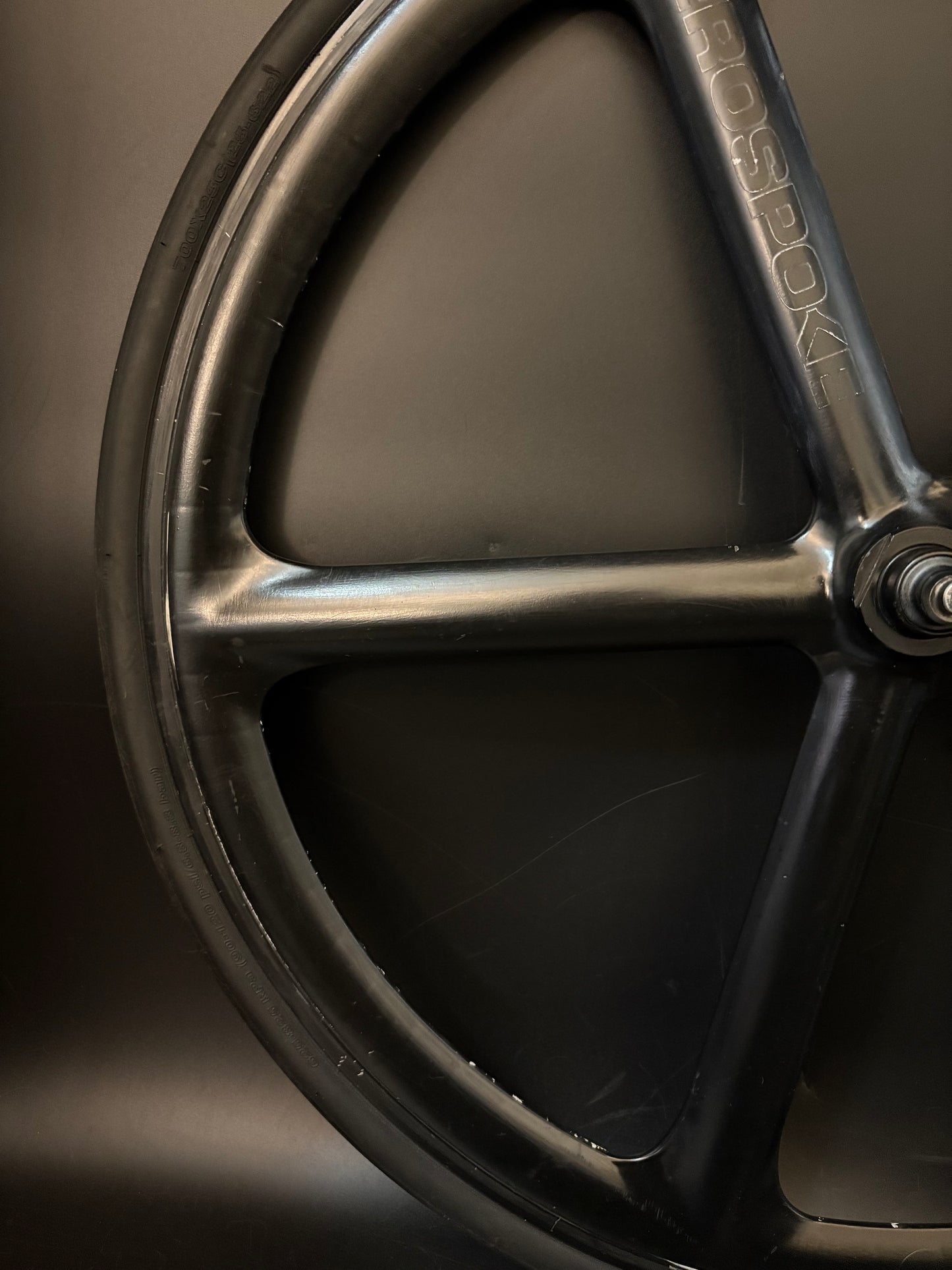 Aerospoke Wheelset Black w/ 17t Cog