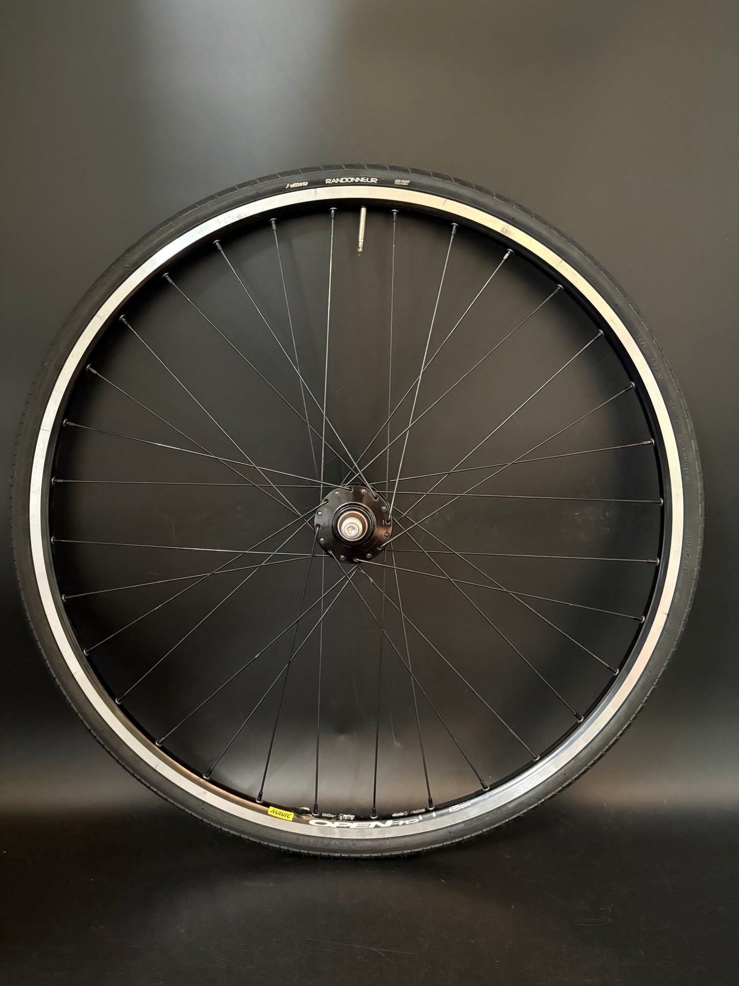 Mavic Open Pro / Phil Wood HF Wheelset Black 32h