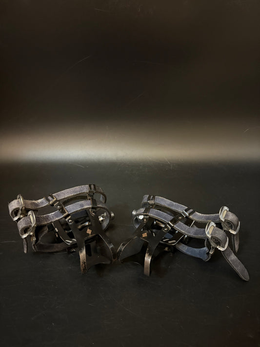 MKS GR9 Pedals Black / Mash Double Straps Pedal Setup