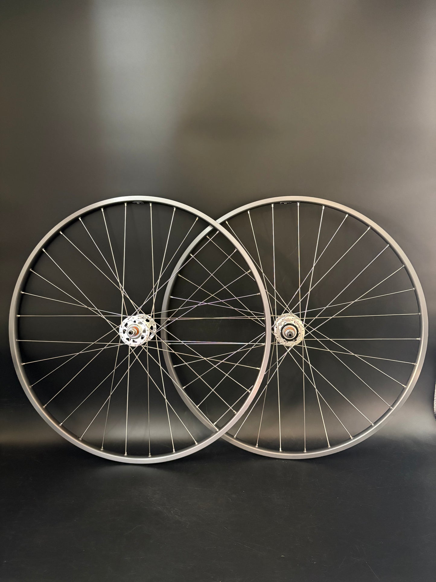 H Plus Son TB14 Grey / Origin 8 Wheelset Silver 32h