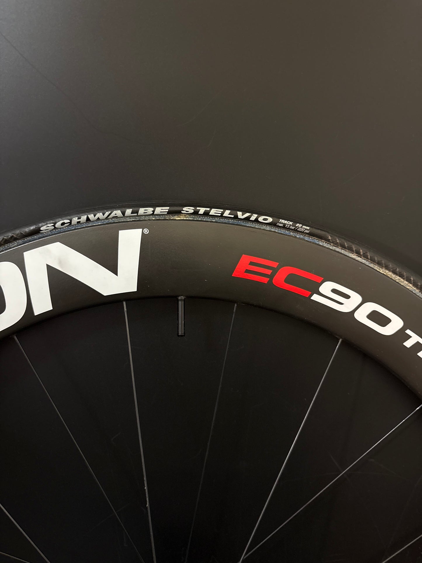 Easton EC90 TKO 55mm Carbon Tubular Wheelset 20/28h