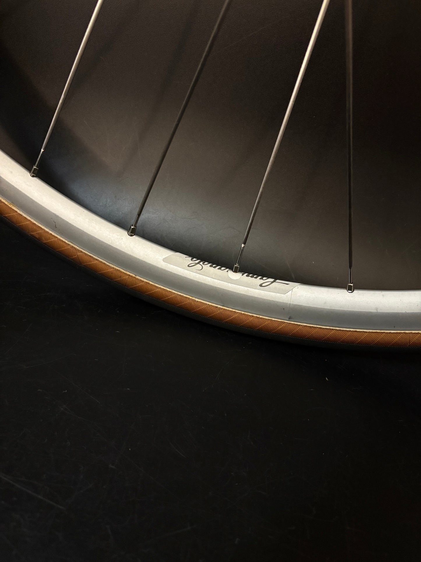 Campagnolo Seoul 88 Tubular / Suntour Superbe + Dura Ace Wheelset Silver 28h