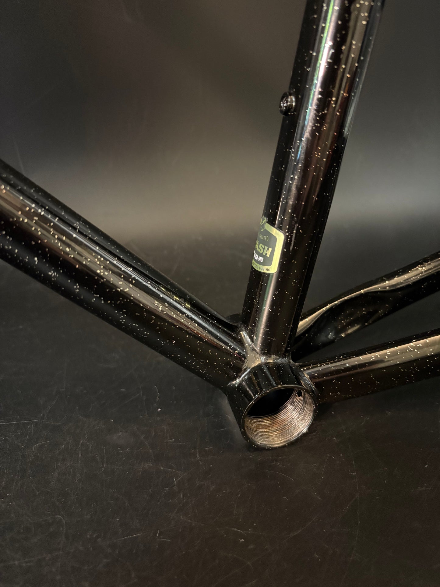 Mash Steel Frameset Black Sparkle MJS 53cm Small