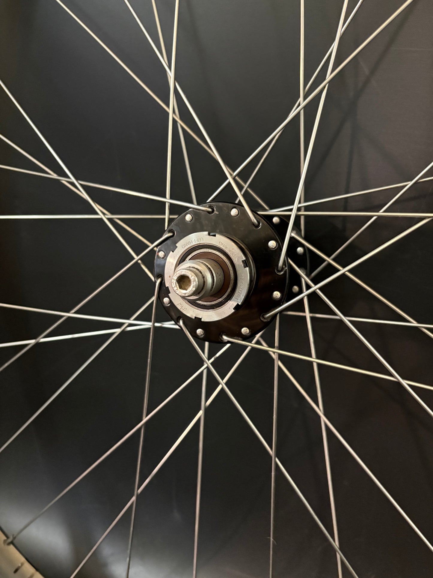 H Plus Son Archetype / Phil Wood Rear Wheel 32h