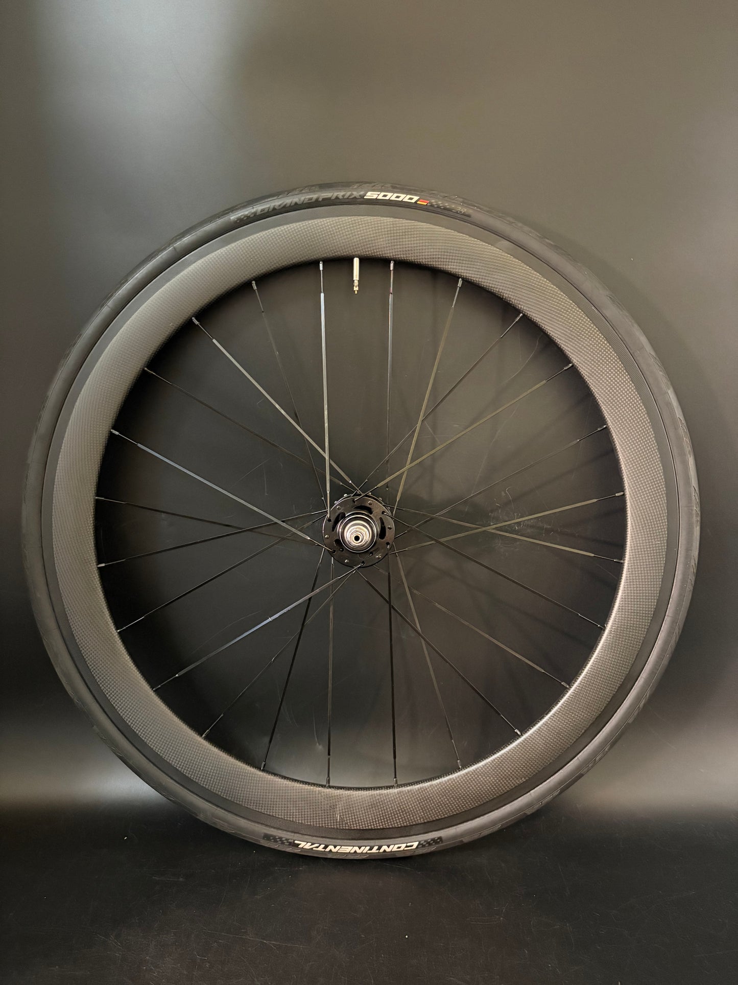Unbranded 50mm Carbon Clincher / Novatec Wheelset 20/24h
