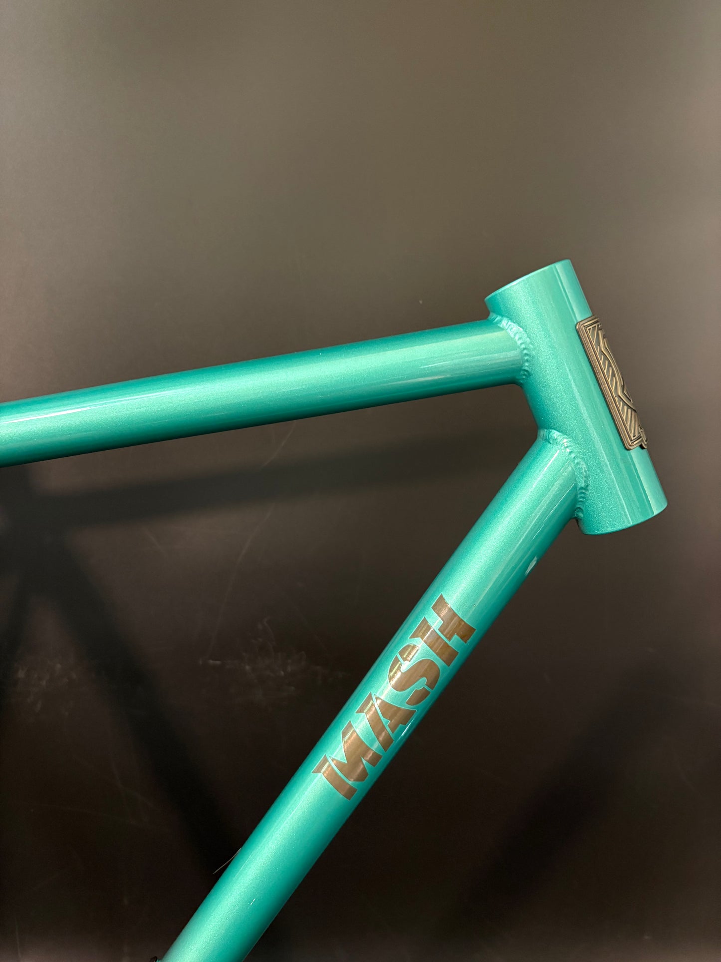 Mash Steel Frameset Teal/Raw 53cm