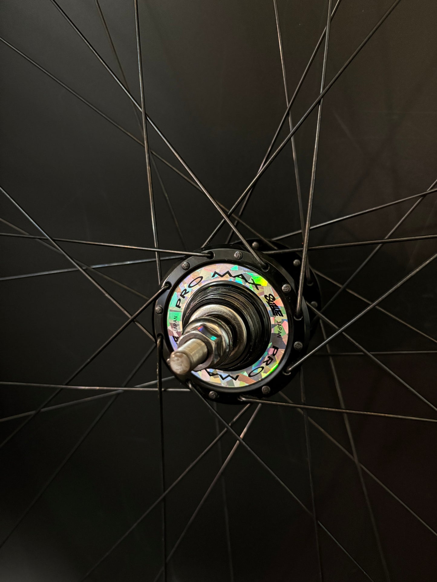 H Plus Son Hydra / Suzue Pro Max Wheelset Black 32h