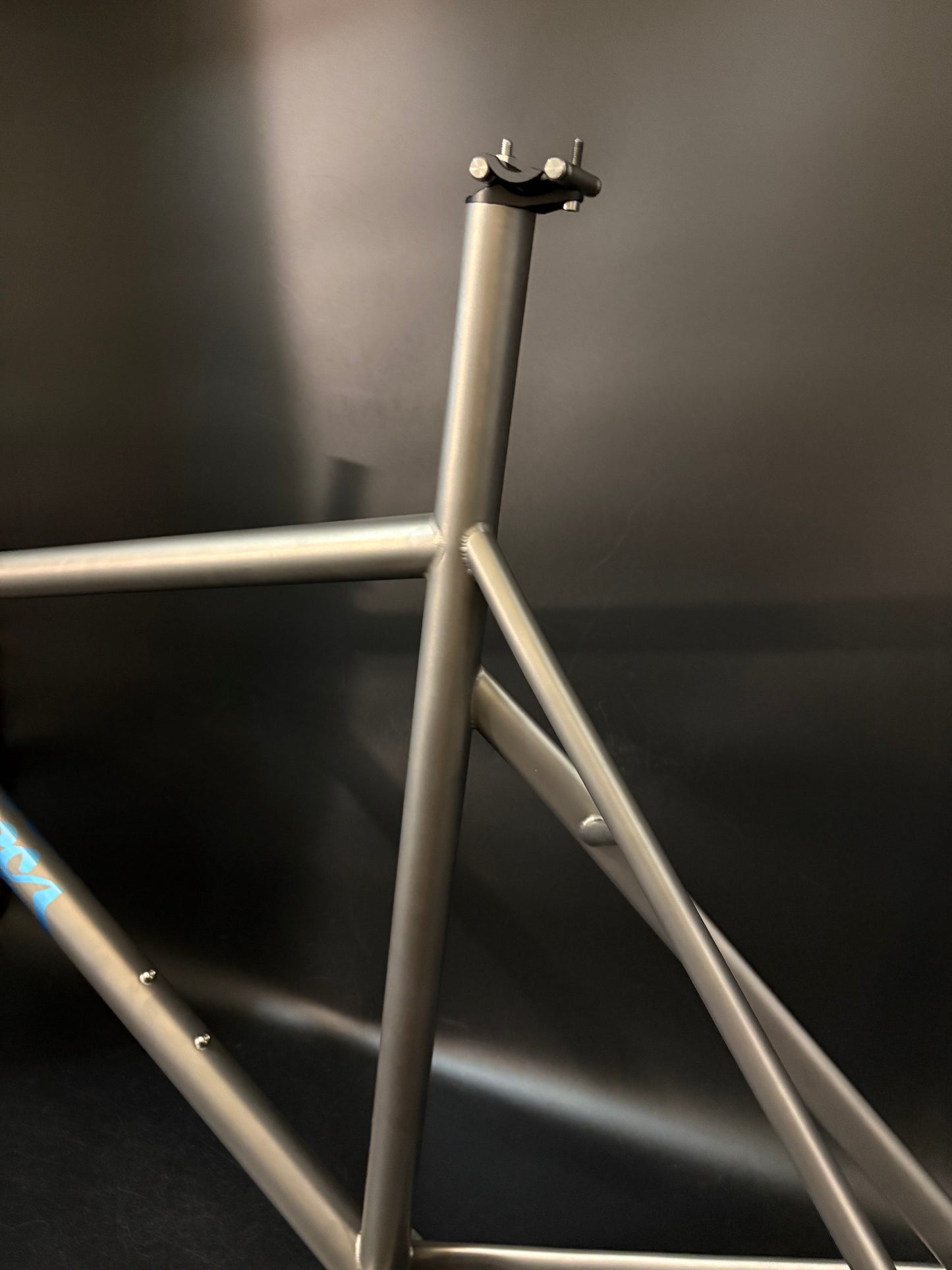 NEW Weis Hammer Ti Track Frameset Titanium Custom Finishing 55.5cm TT 71cm ST center