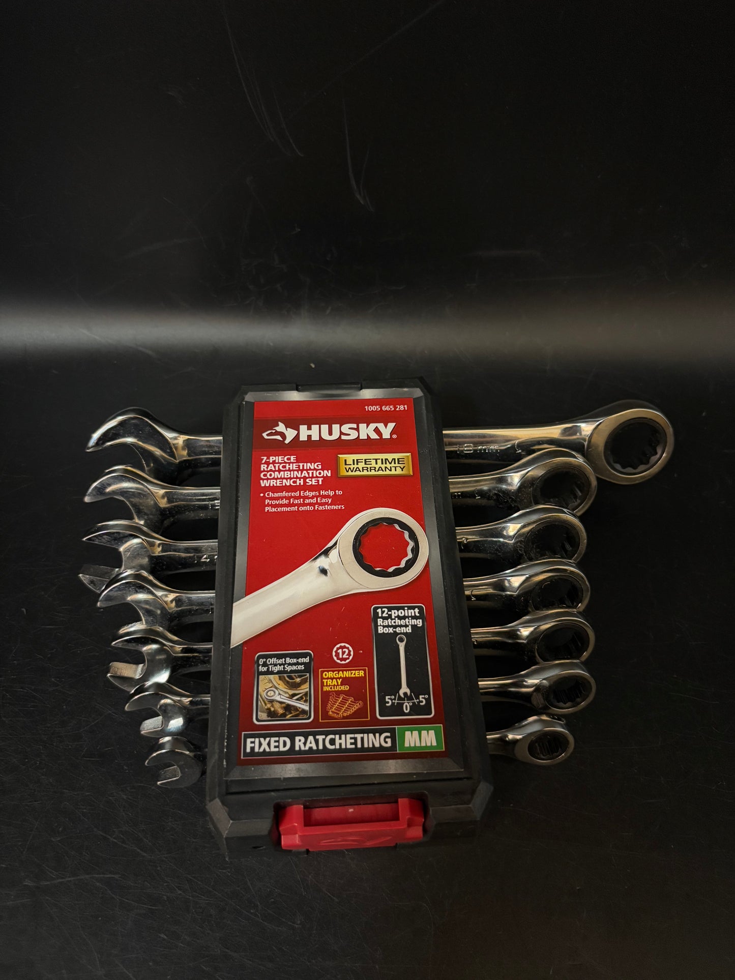 Husky 7 Piece Ratcheting Wrench Set