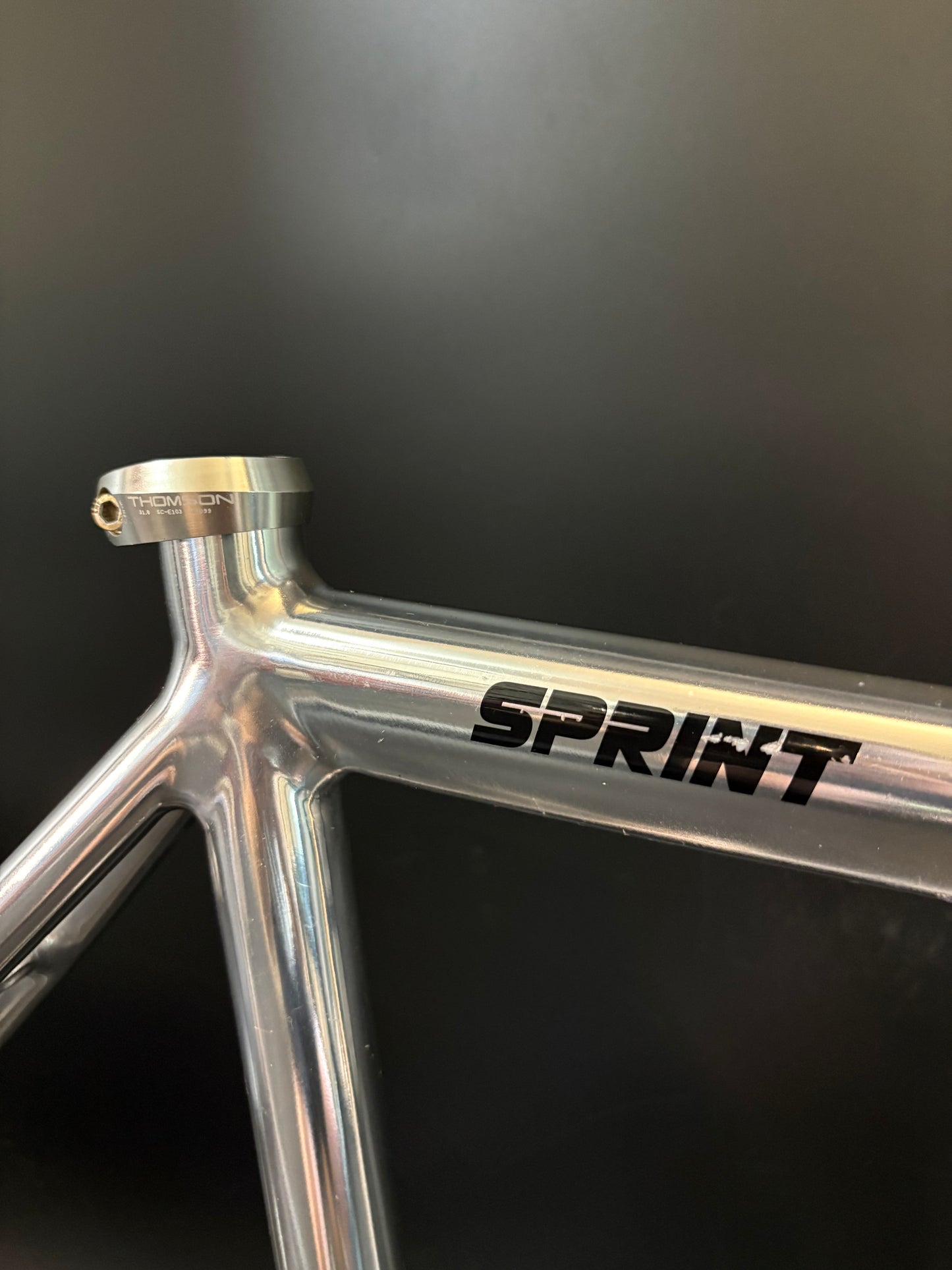 Superb Sprint Frameset Chrome 50cm ST 51cm TT