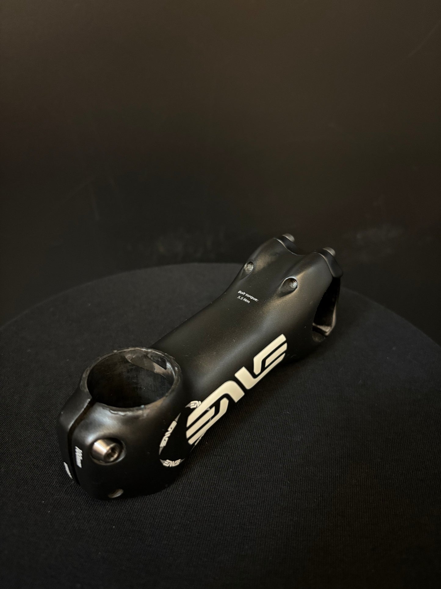Enve White Logo Stem Carbon 100mm 31.8 6deg