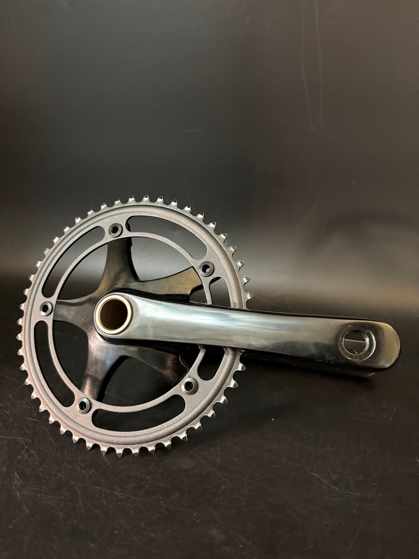 Unbranded Track Crankset Black 170mm 48t