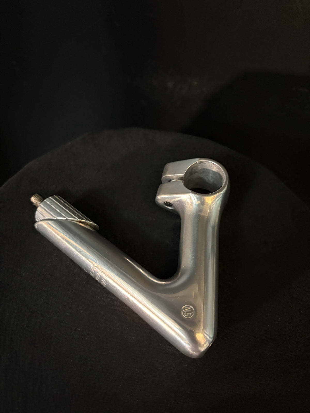 Nitto Jaguar 1” Threaded Quill Stem Silver 90mm 25.4