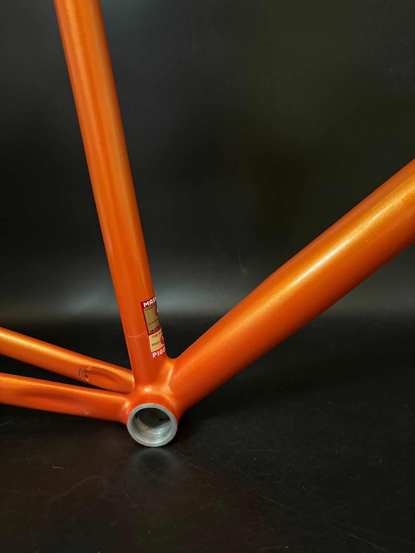 Superb Sprint Frameset Orange 56cm ST 54cm TT