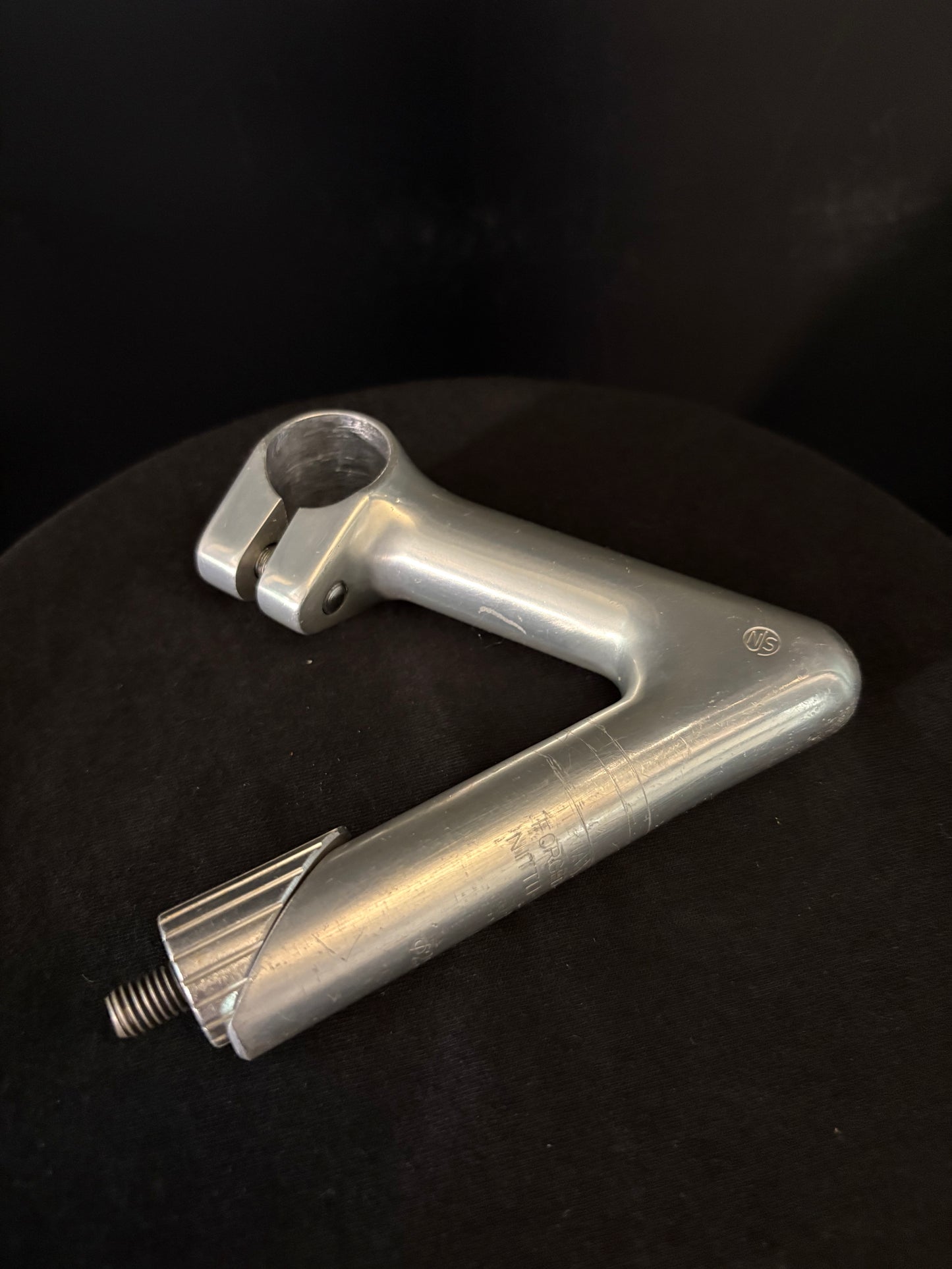 Nitto Jaguar Quill Stem Silver 100mm 25.4 1” Threaded