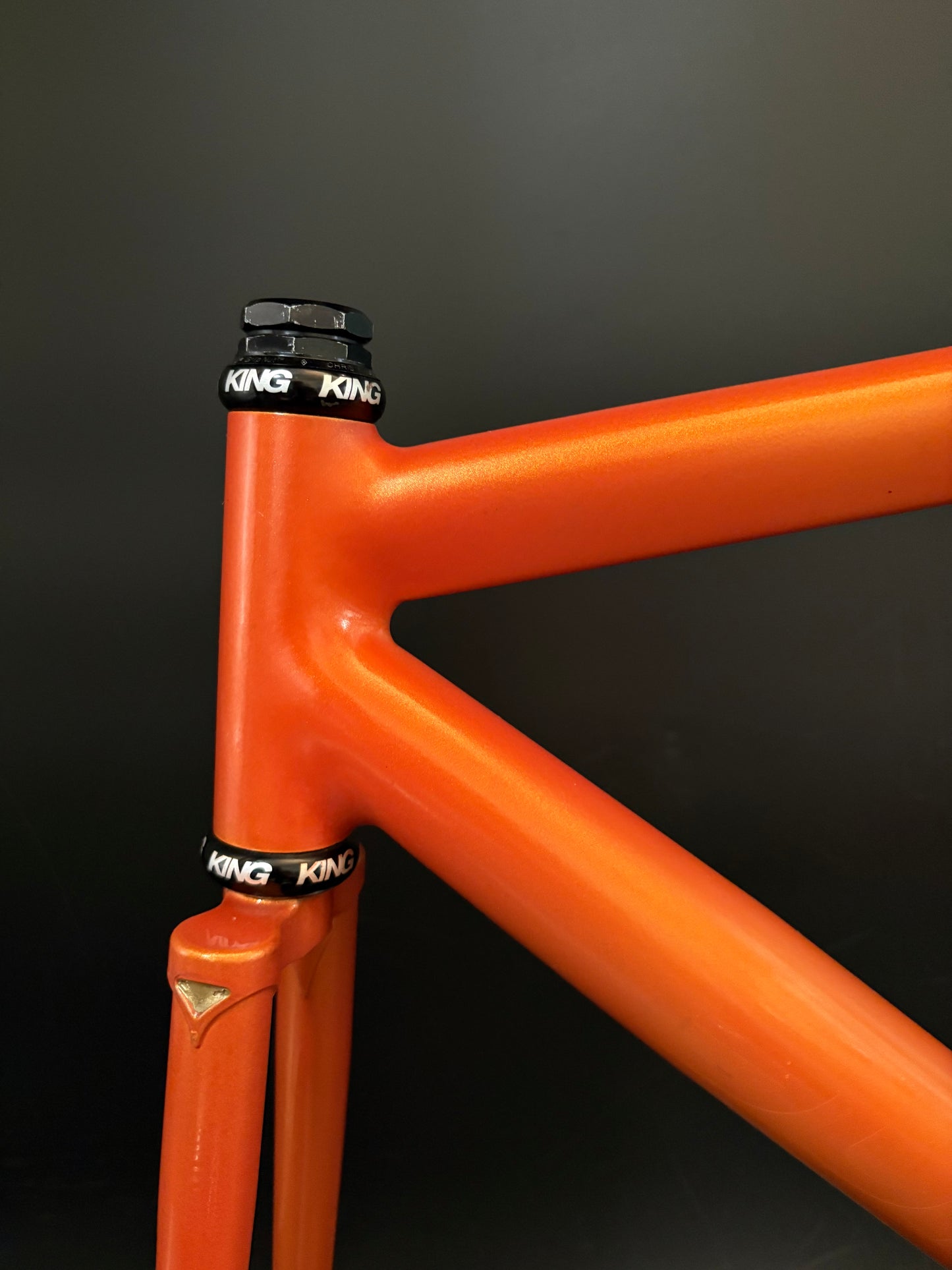 Superb Sprint Frameset Orange 56cm ST 54cm TT