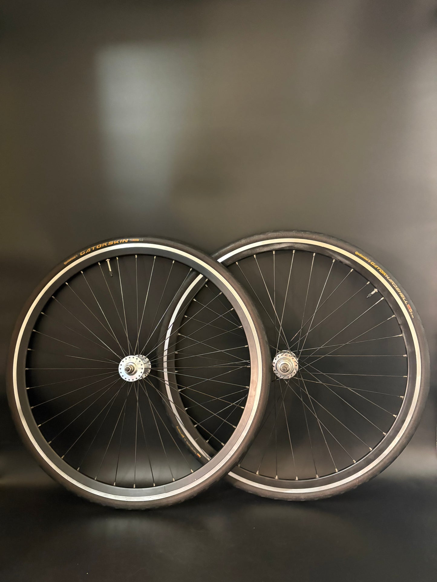 Deep V Machined Black / Surly Wheelset 36h