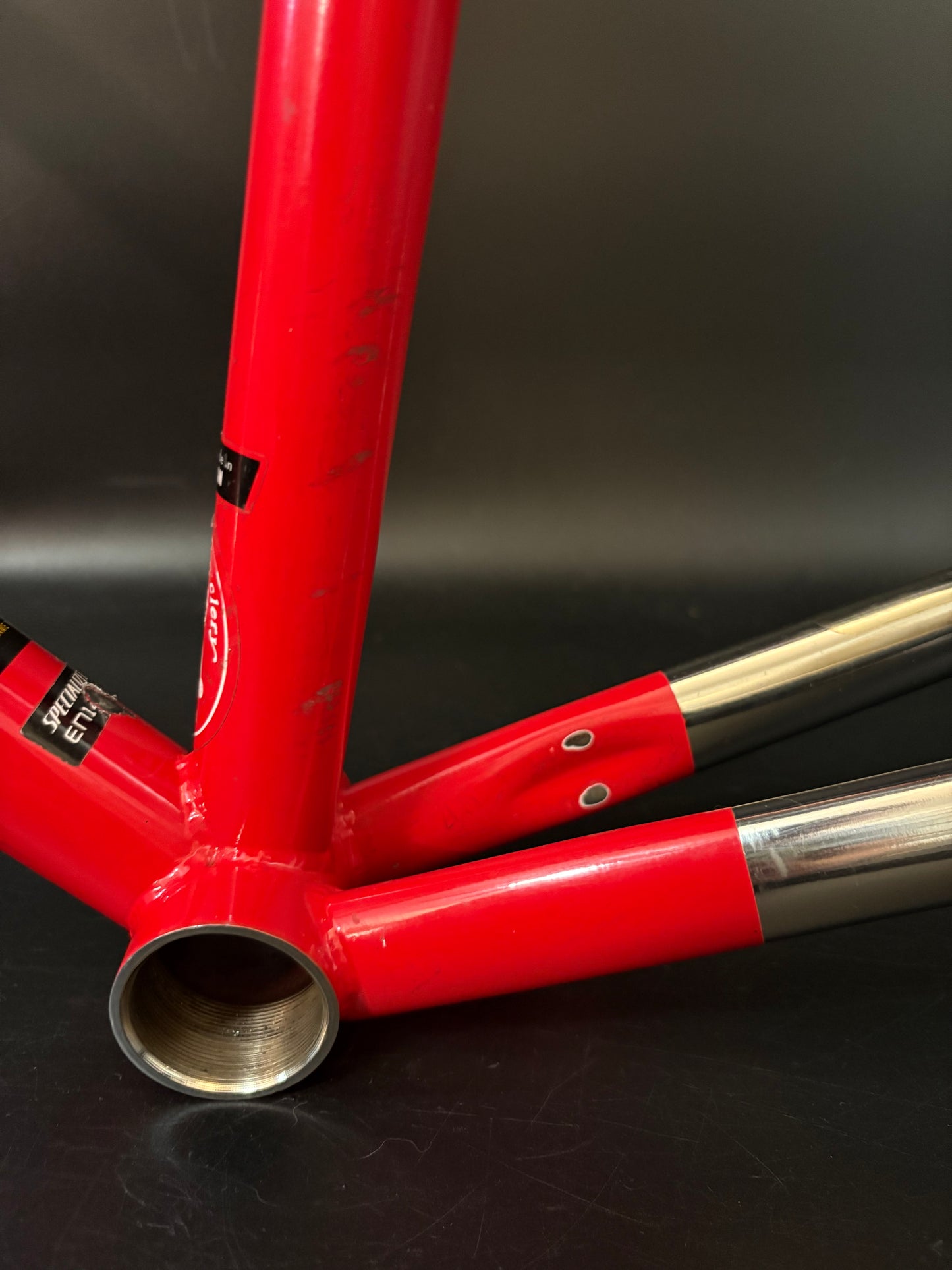 Specialized Langster Steel Frameset Red 55cm TT 56cm ST