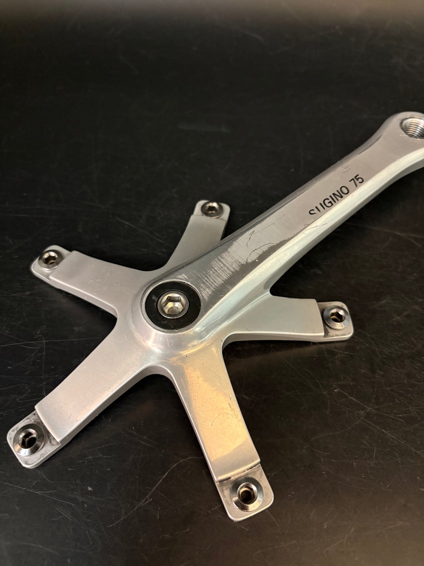Sugino 75 Cranks Silver 165mm