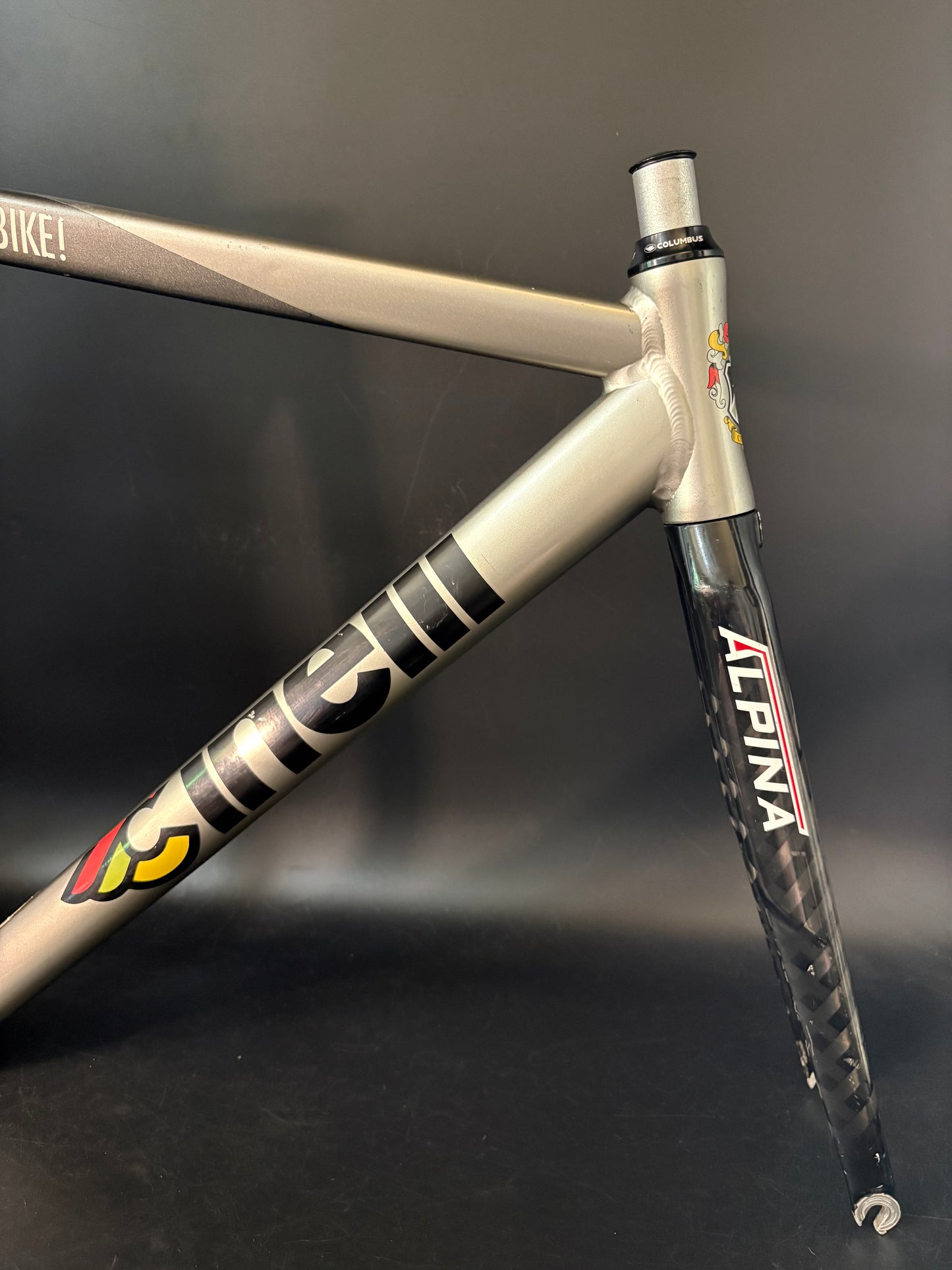 Cinelli Mash Bolt Frameset Grey 53cm