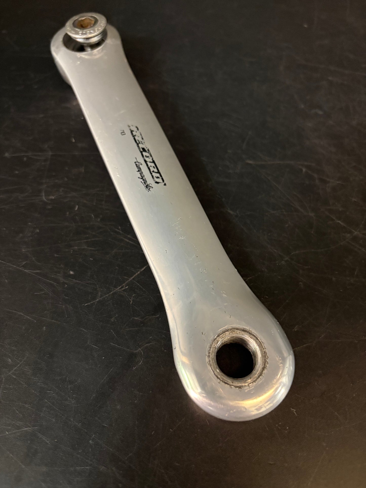 Campagnolo Record Pista Cranks Silver 170mm