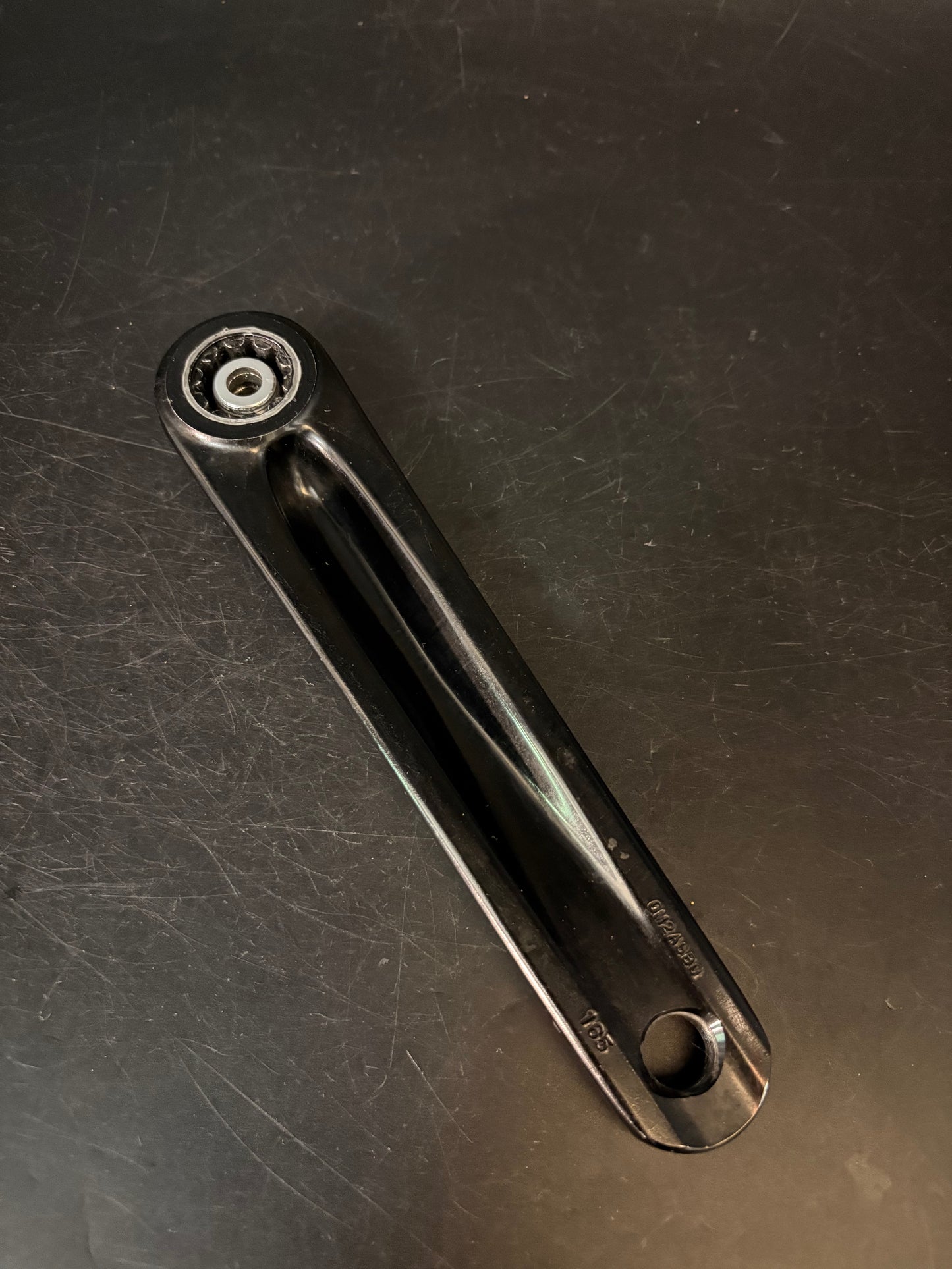 Sram Omnium Crankset Black 165mm 48t
