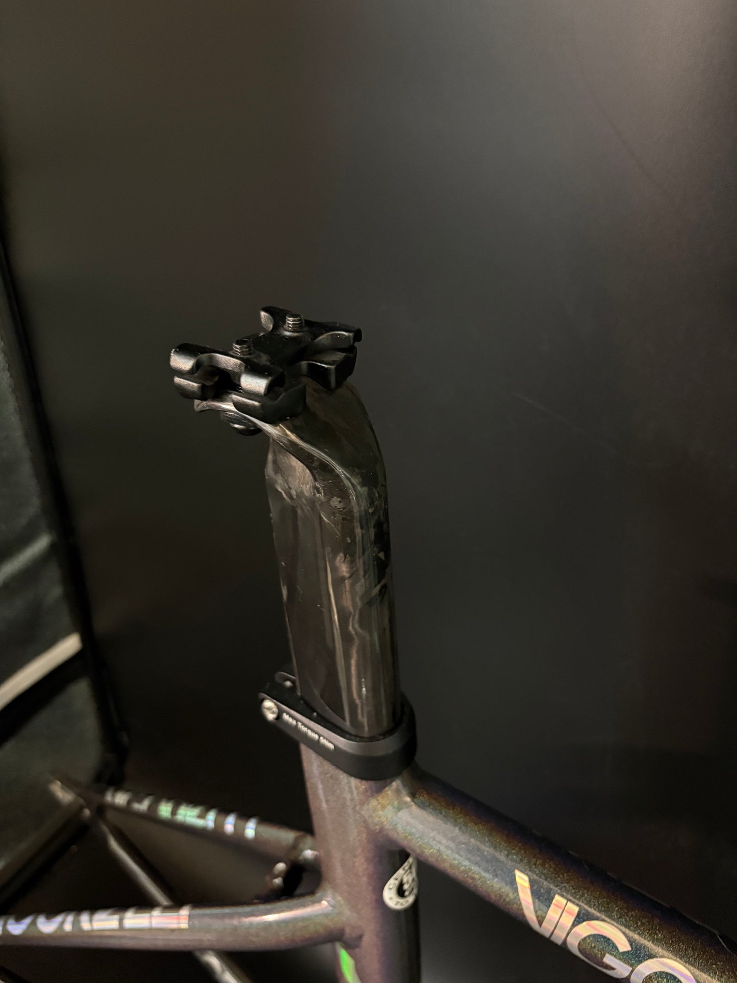 NEW Cinelli Vigorelli Shark Frameset Rainbow Sparkle 50cm XS