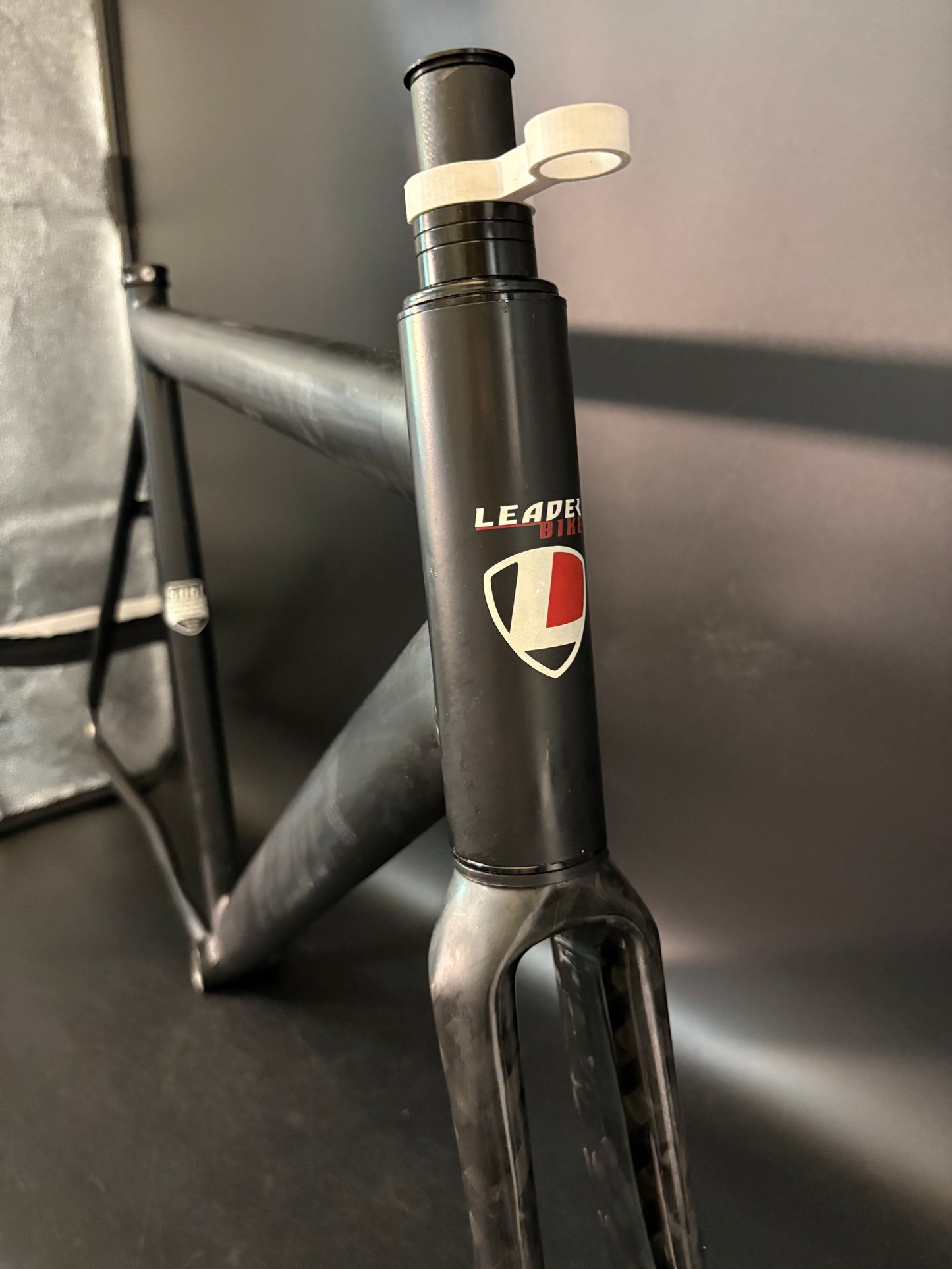 Leader 721 Frameset Black 58cm
