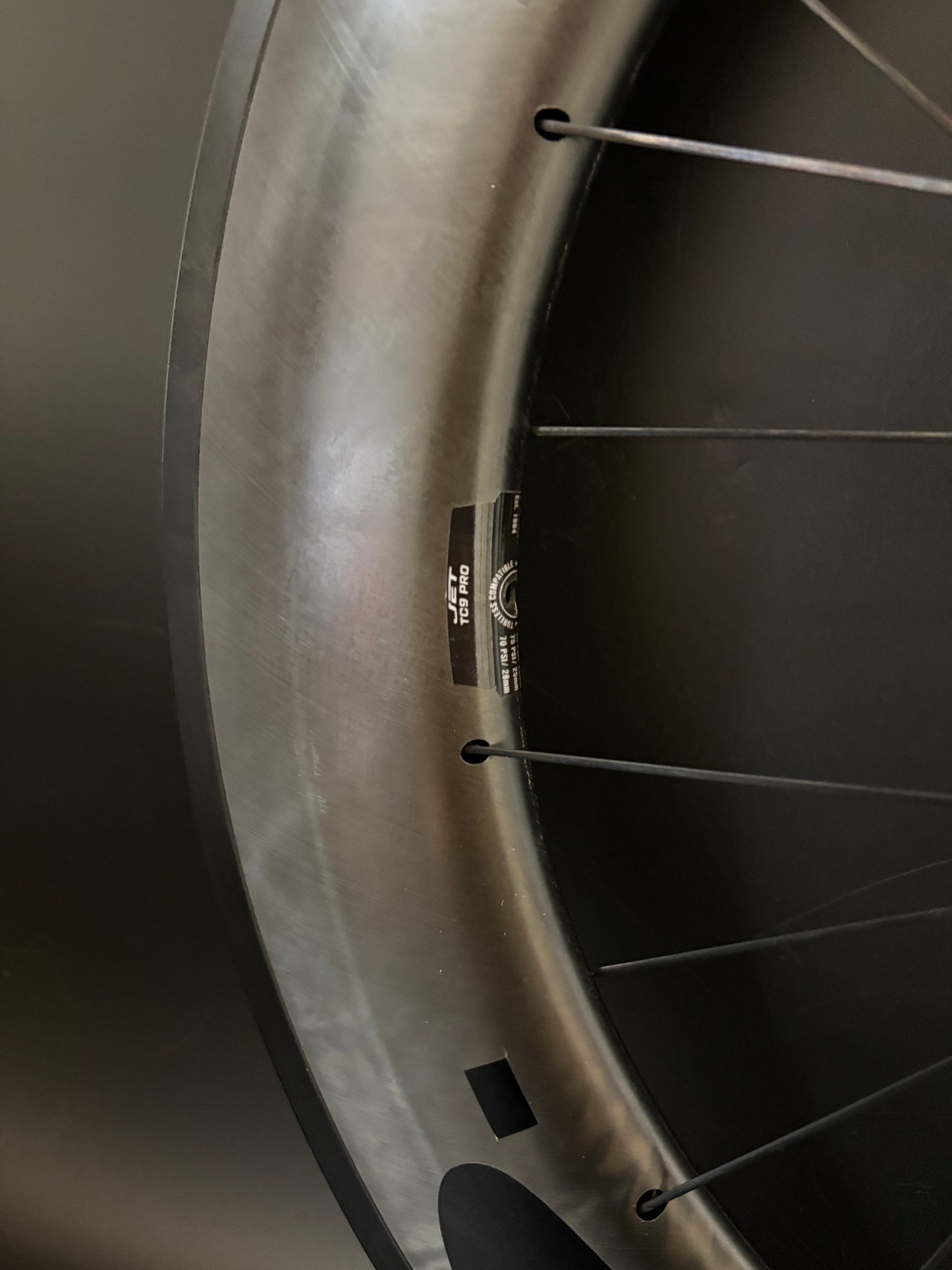 HED Jet TC9 Pro Wheelset Carbon 24h