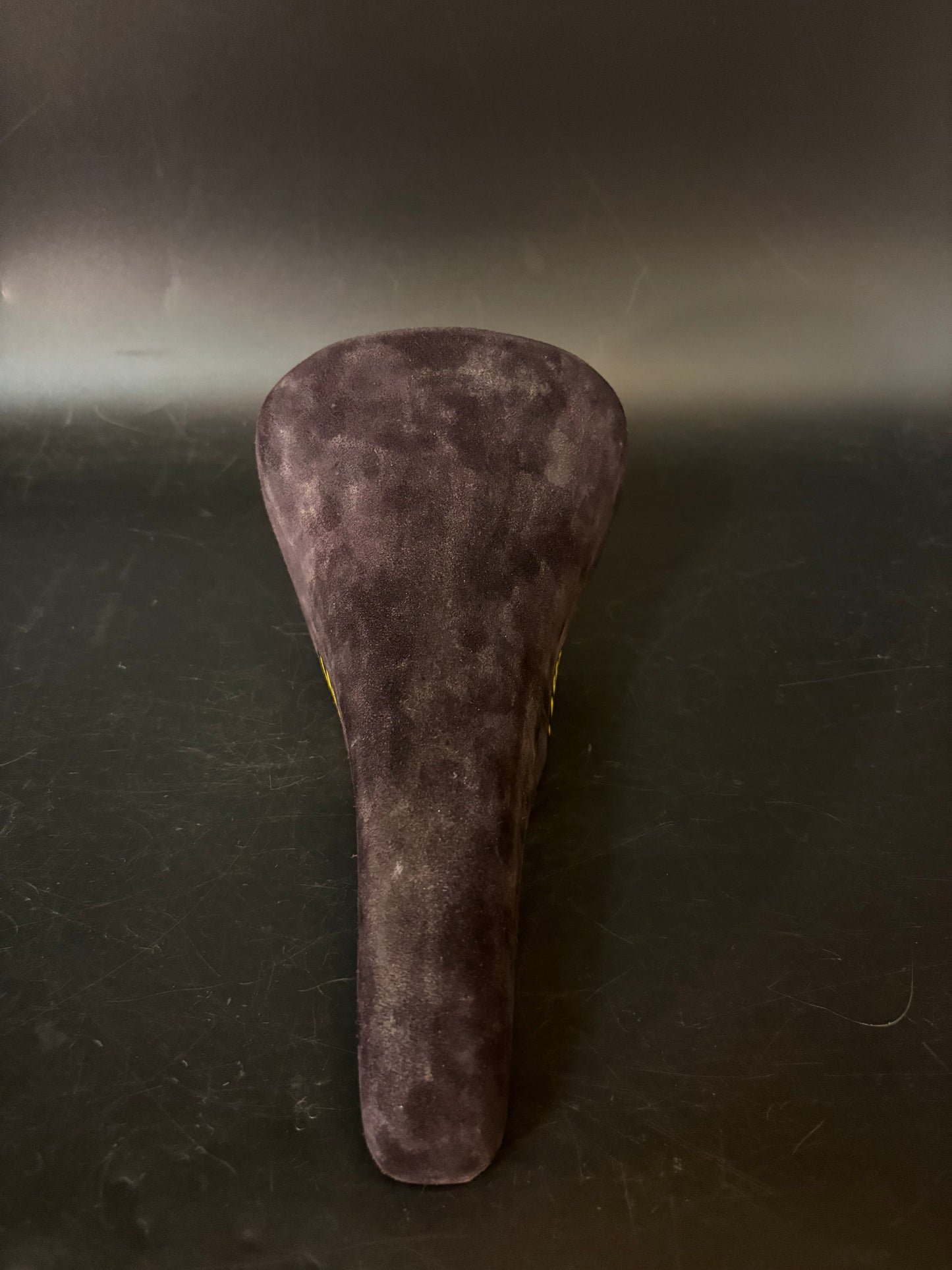 San Marco Laser Saddle Black Suede