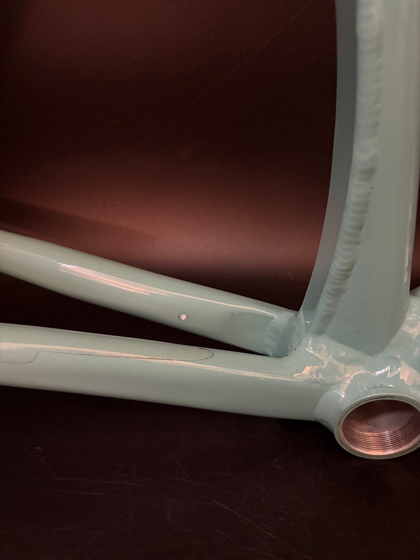 Bianchi Super Pista Frameset Celeste 59cm