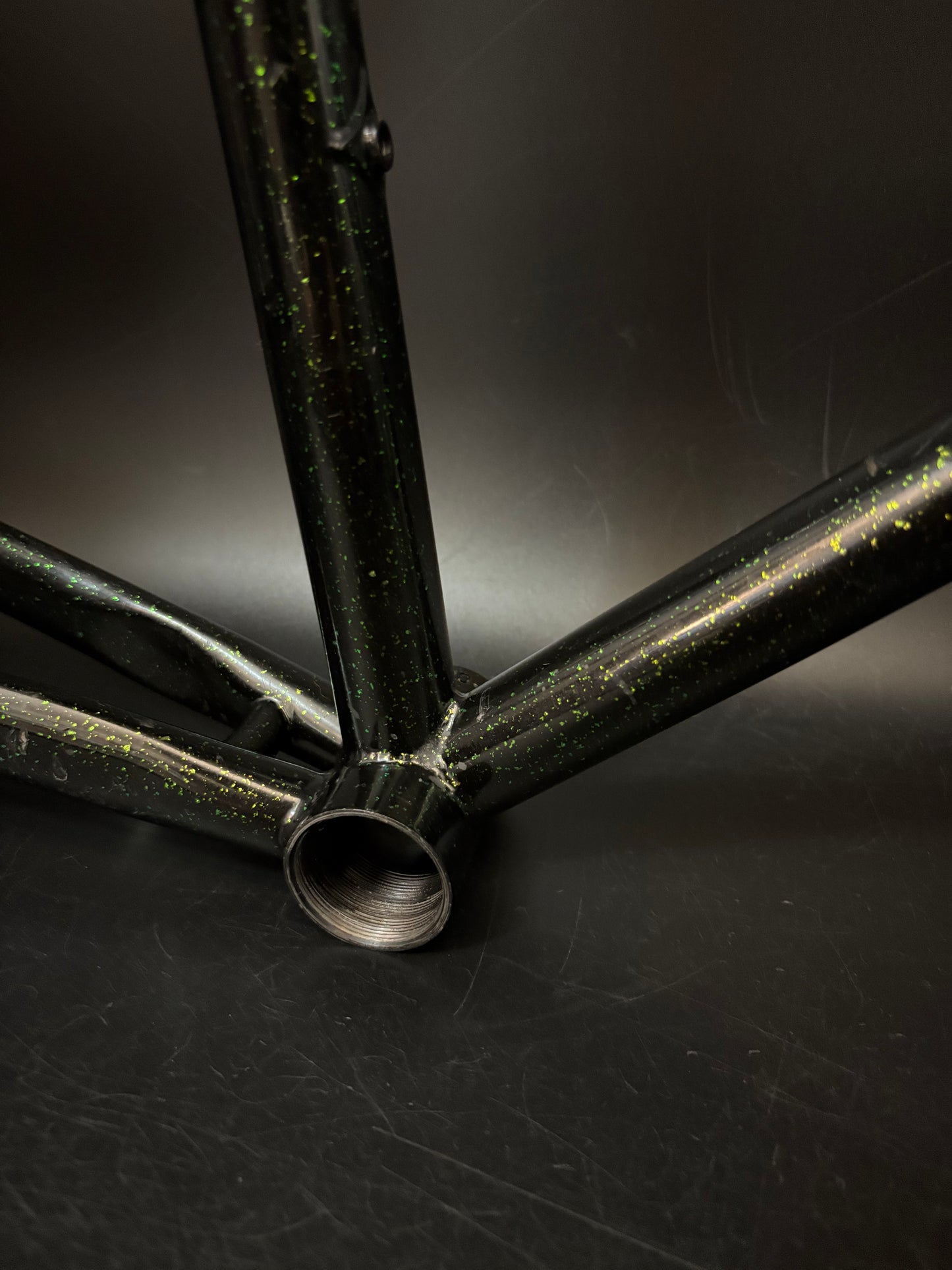 All City Big Block Frameset Green Sparkle 52cm