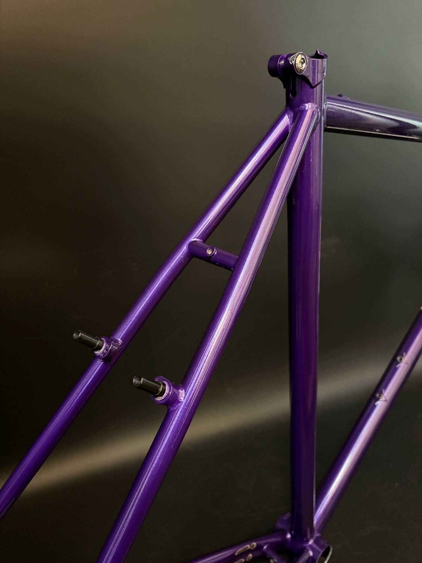All City Nature Boy Frameset Purple 55cm