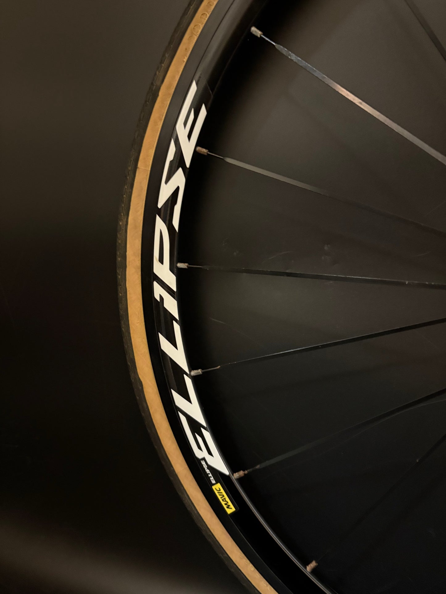 Mavic Ellipse Wheelset Black 20h