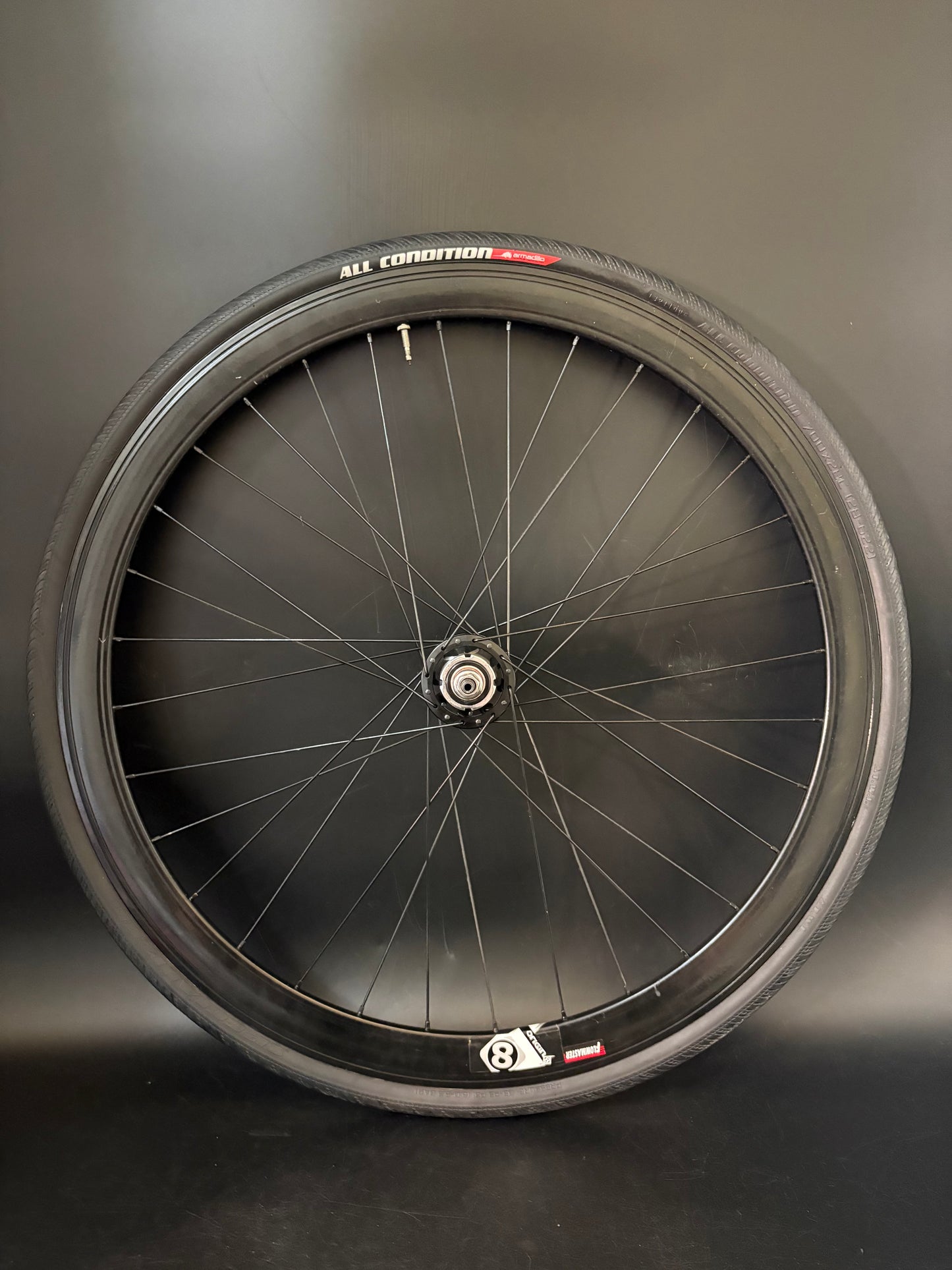 Origin 8 Track Attack Wheelset Black 32h