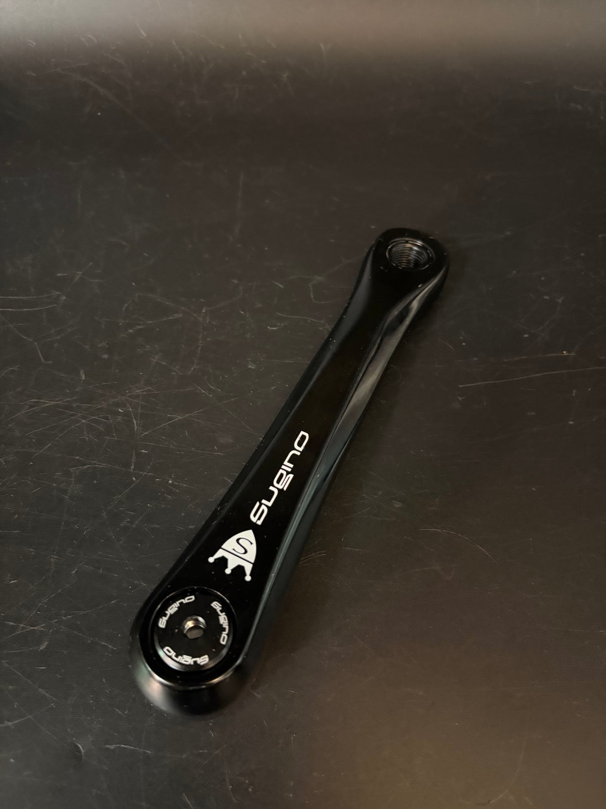 Sugino RD4 Mighty Comp Crankset Black 165mm 48t 130bcd