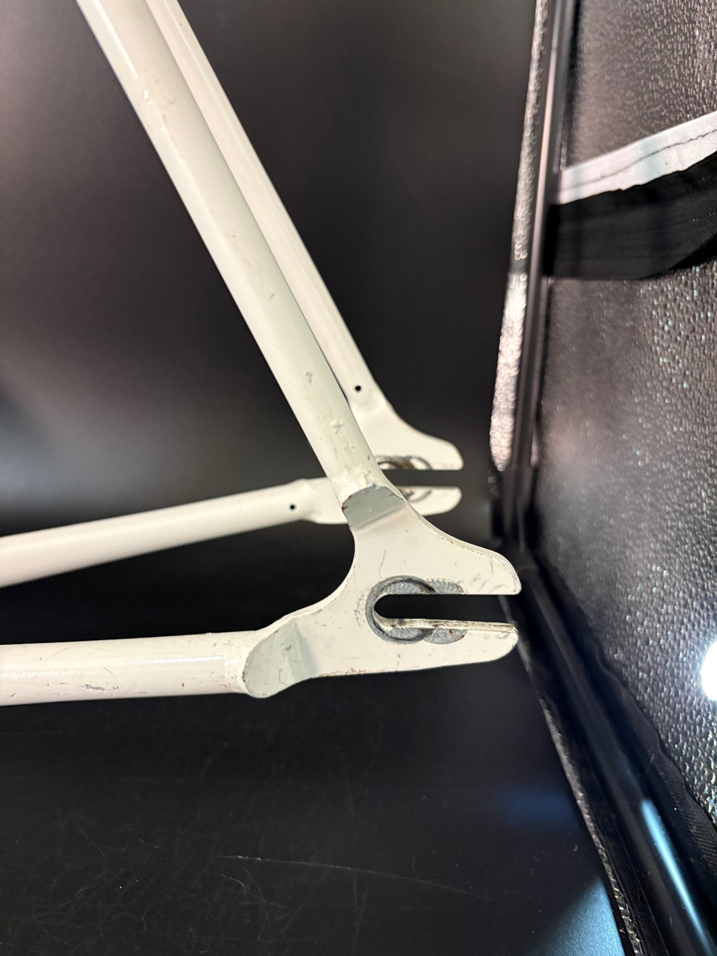 IRO Steel Frameset White 62cm ST 59cm TT