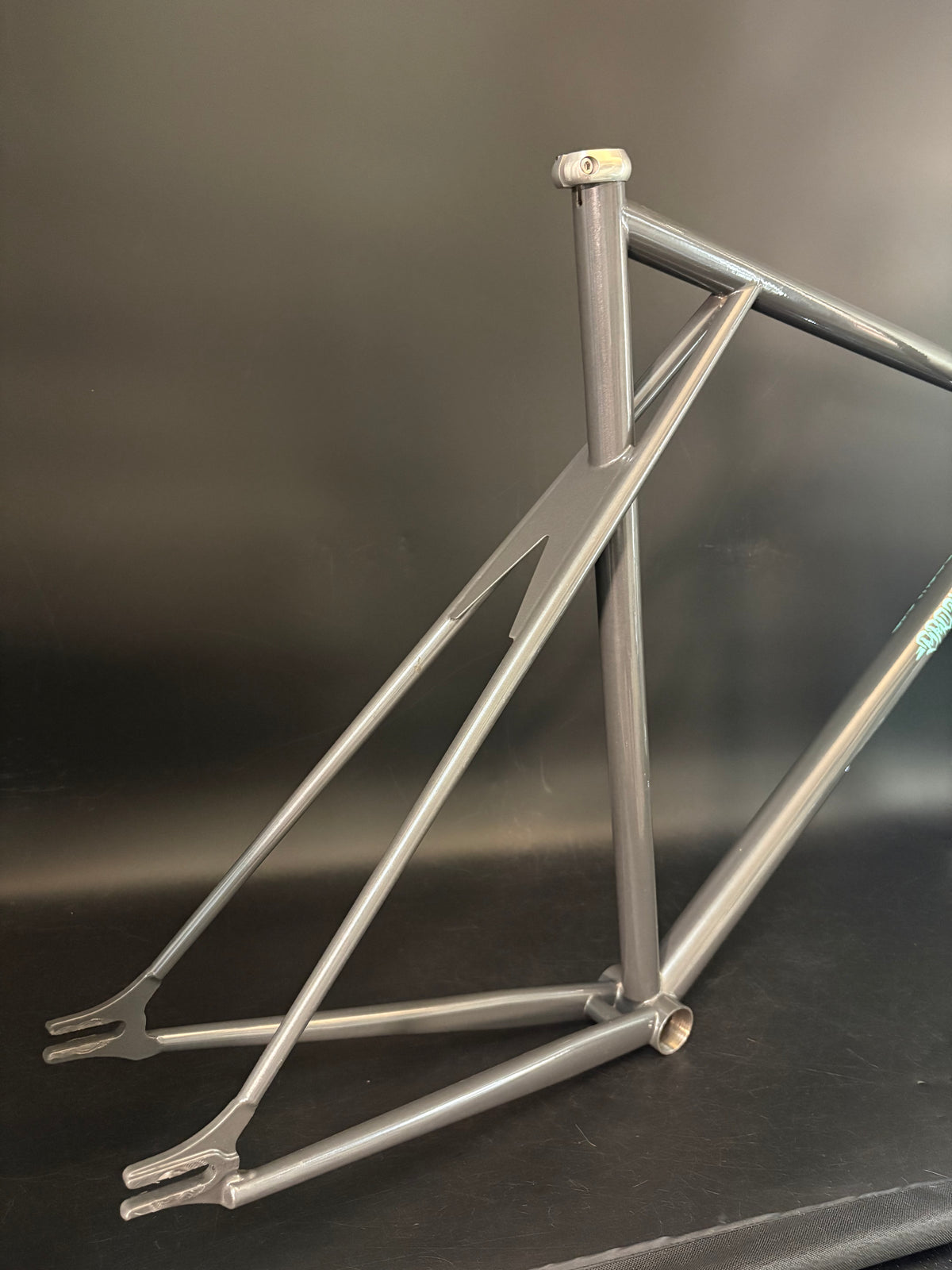 Broakland Pipe Bomb Frameset Grey Sparkle 59cm