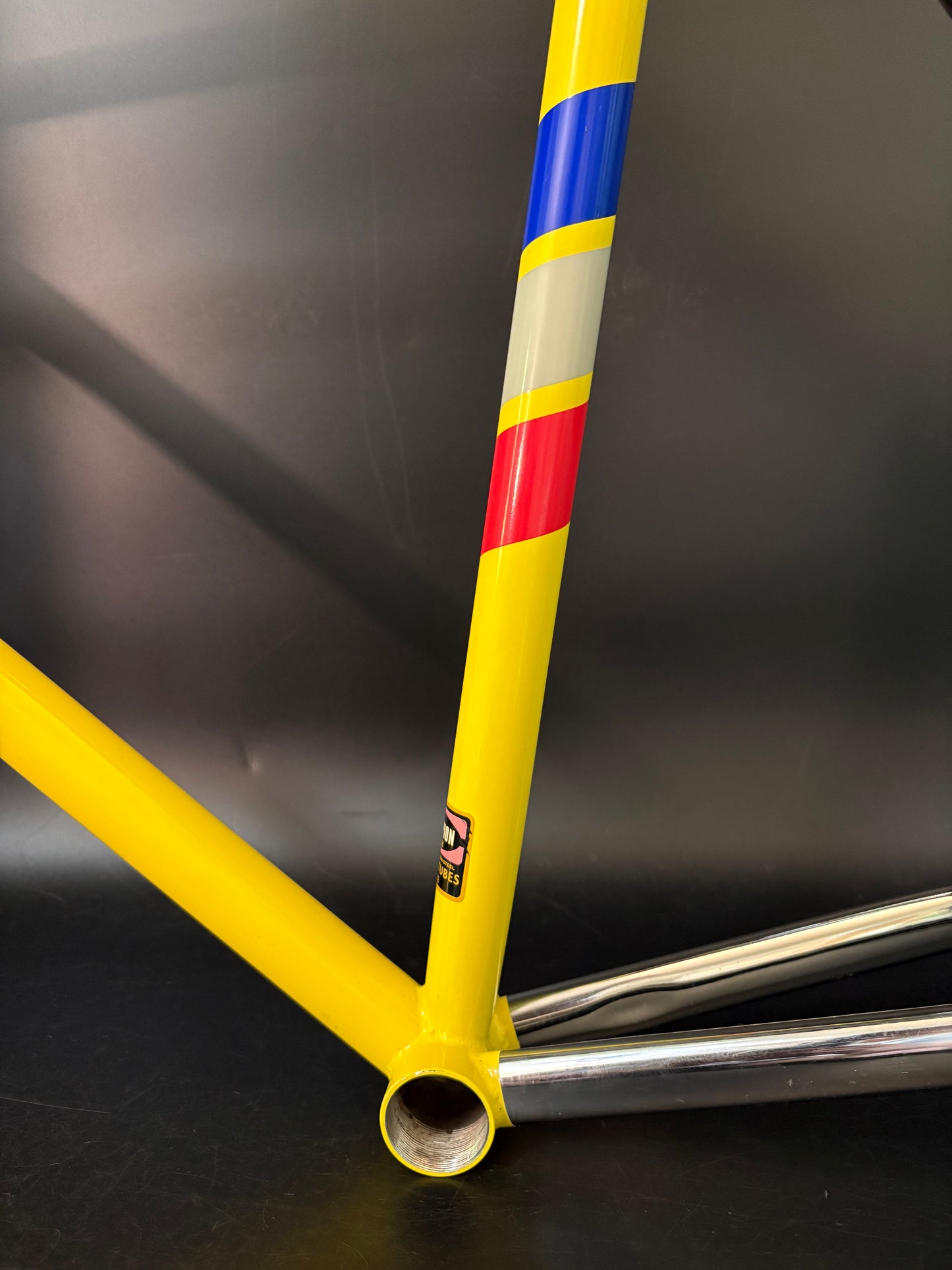Look AC 364 Frameset Heritage Yellow/Chrome Small
