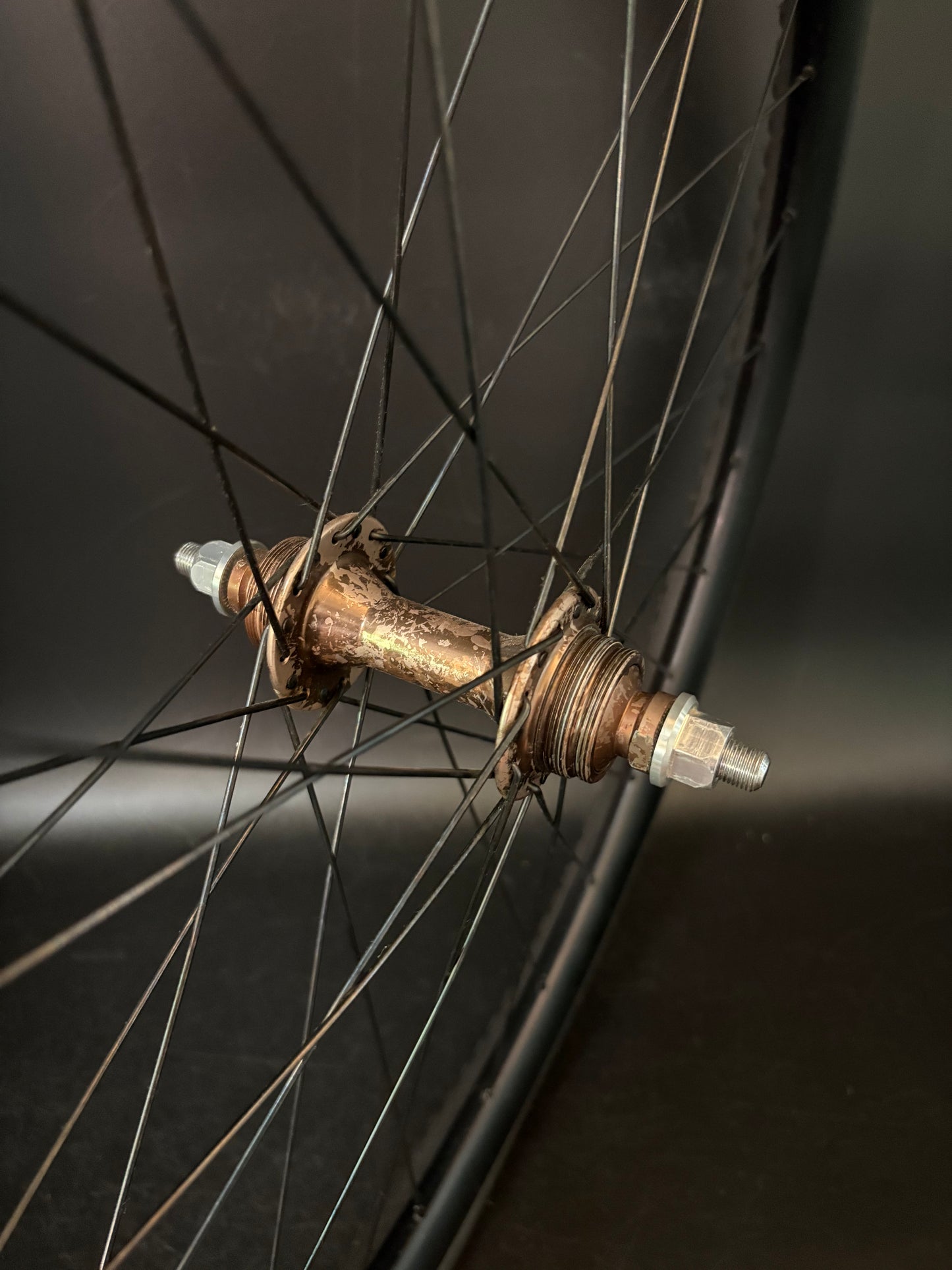 Velocity Aileron Black / Gran Compe Custom Anodize LF Wheelset 32h