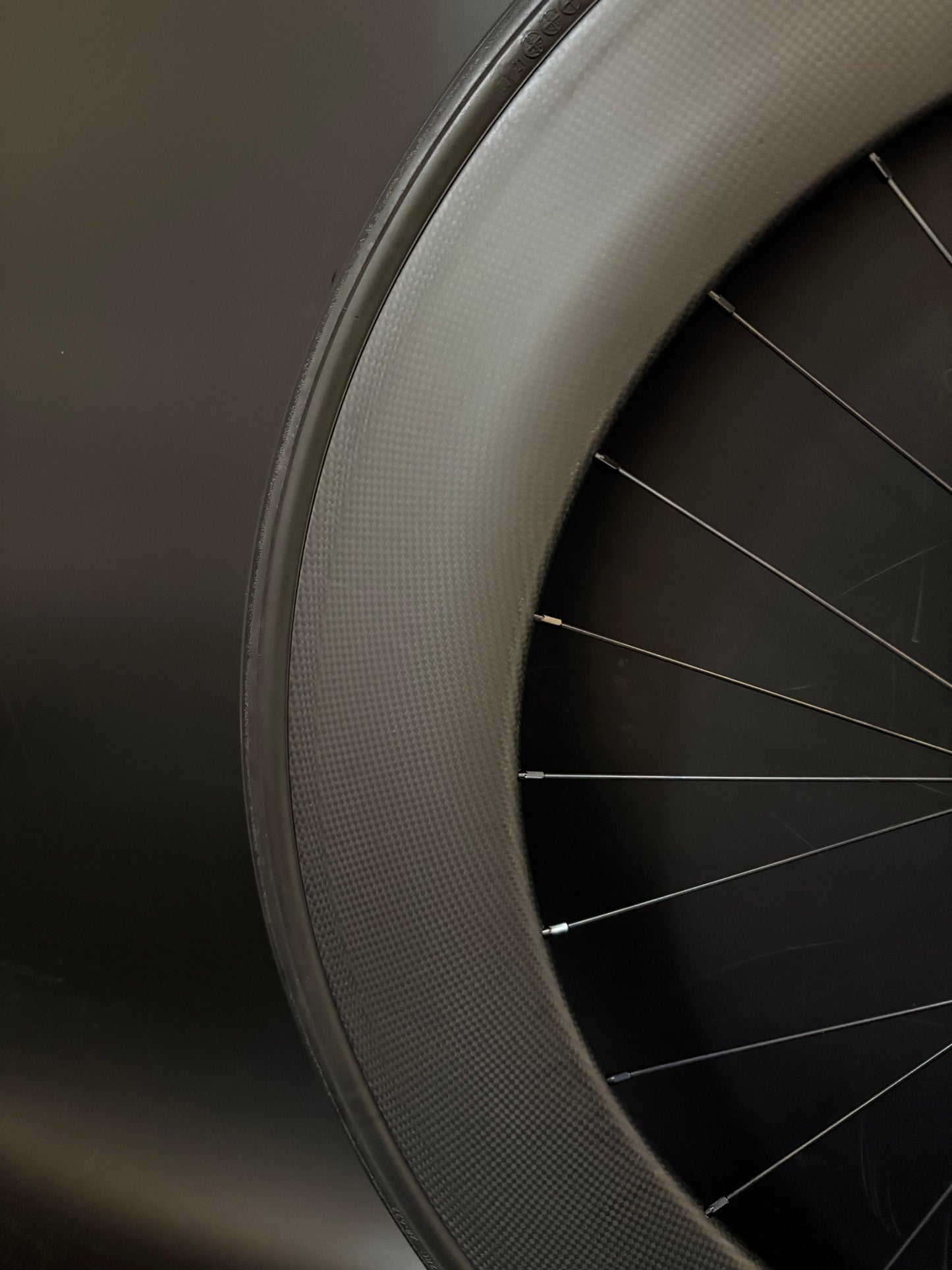 Unbranded 50mm/90mm Carbon Clincher / Novatec Wheelset 20/24h