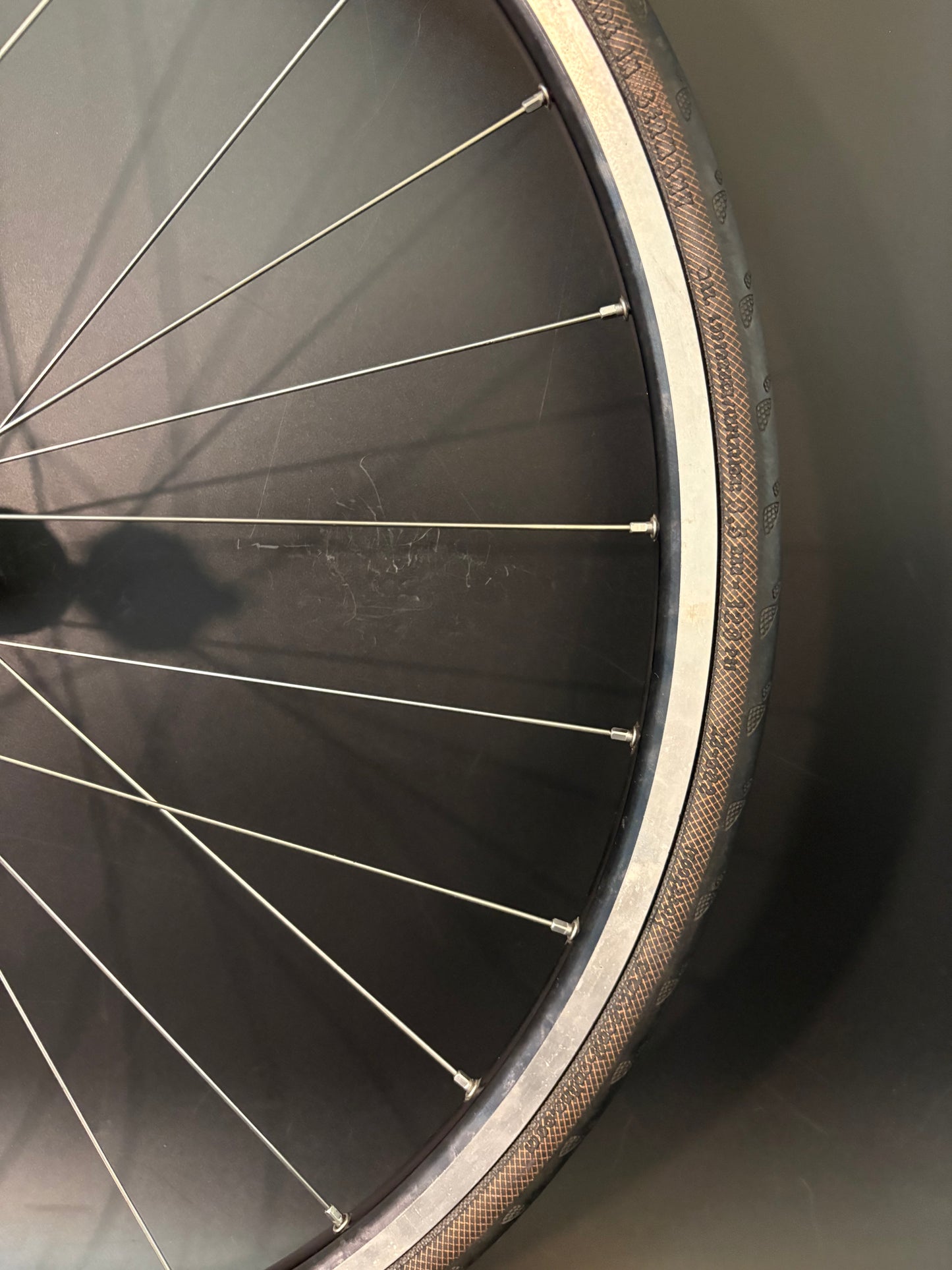 Mavic Open Pro Black / Dura Ace 7710 Wheelset 28h