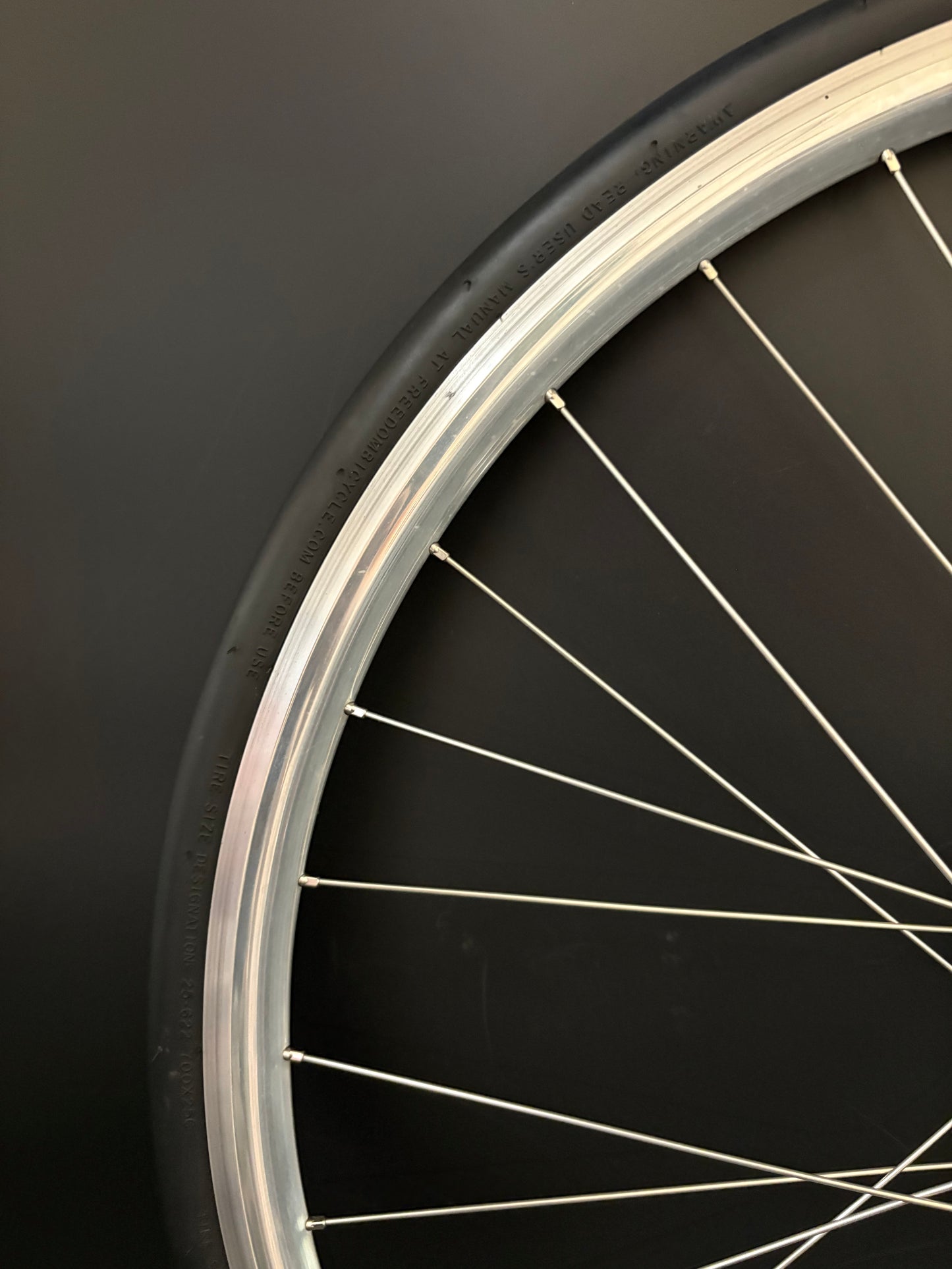 H Plus Son Archetype / Phil Wood HF Wheelset Silver 32h