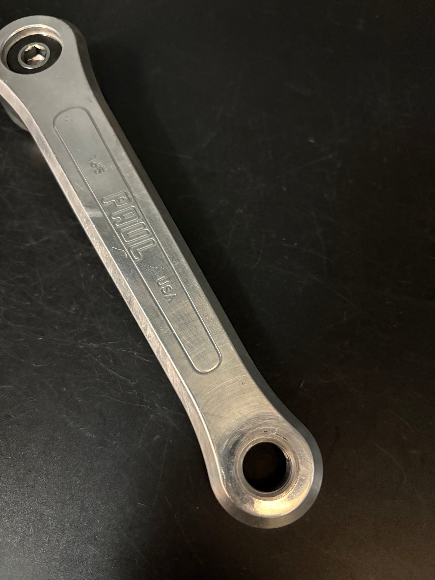 Paul Royal Flush Crankset Silver 165mm 48t