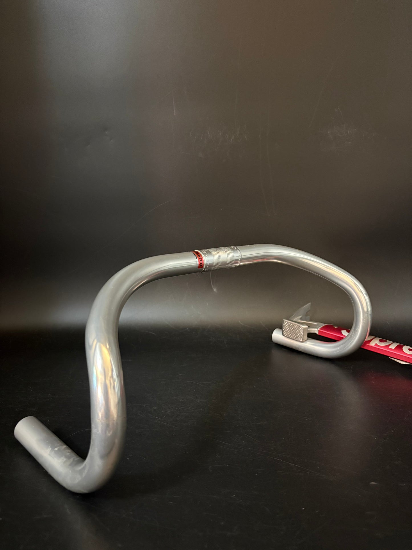 Nitto b125aa Track Drop Handlebar Silver 40cm 25.4
