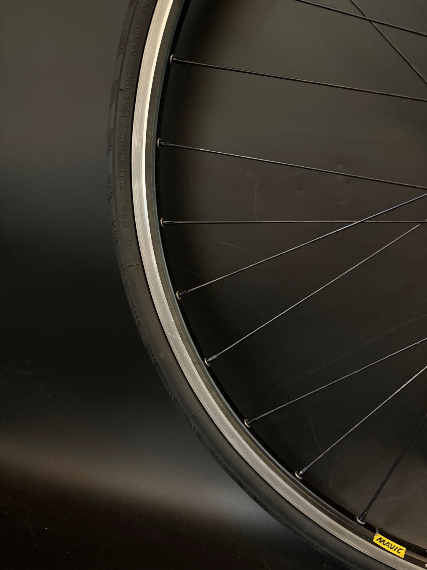 Mavic Open Pro / Phil Wood HF Wheelset Black 32h
