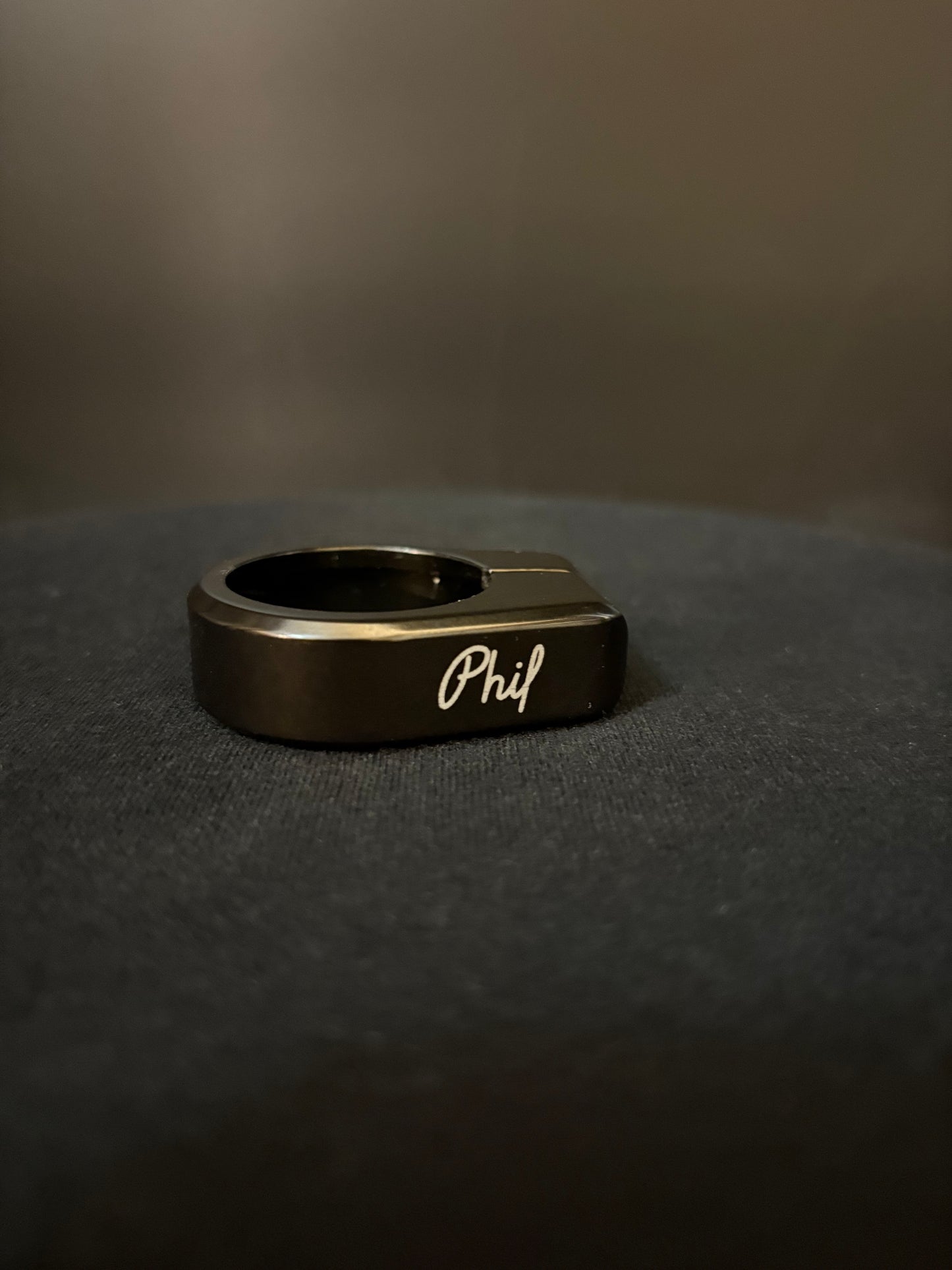 Phil Wood Seatpost Collar Black 34.9