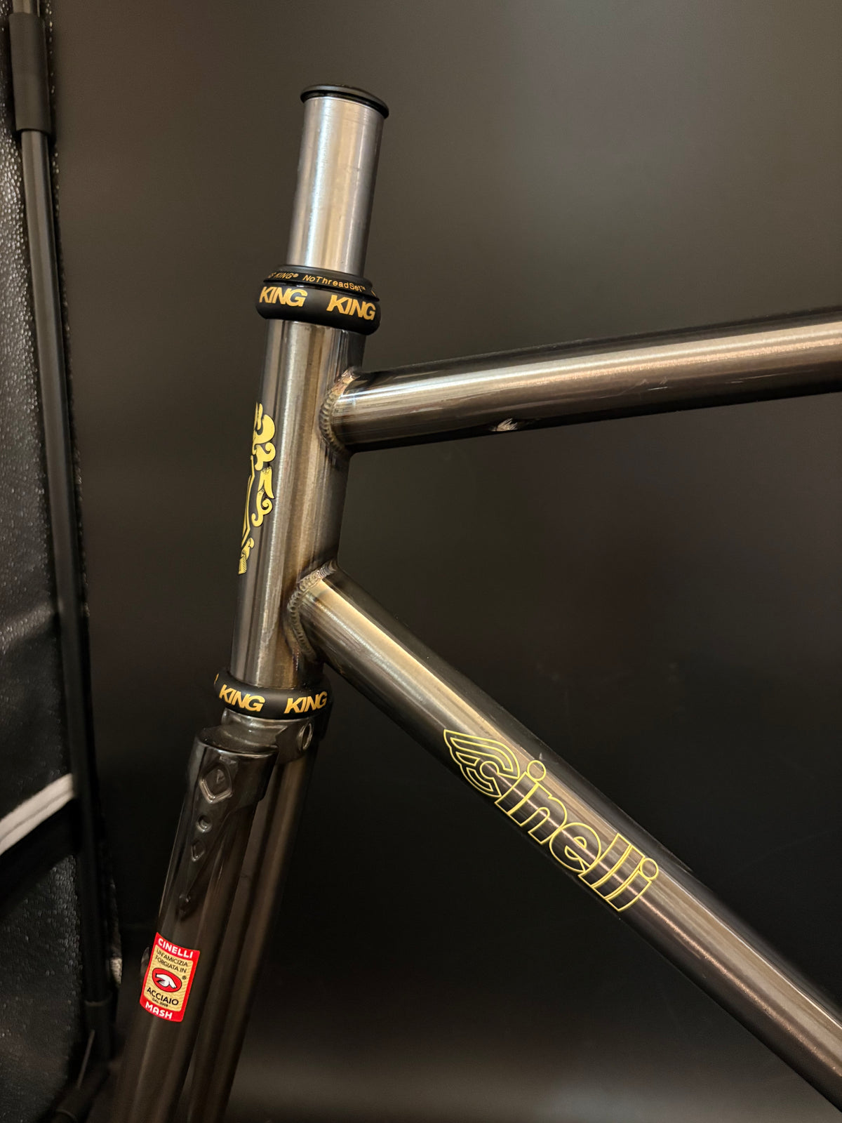 Cinelli Mash Work Frameset v2 Dark Smoke 56cm
