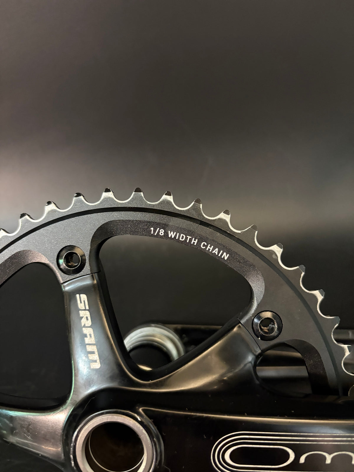 Sram Omnium Crankset Black 170mm 48t